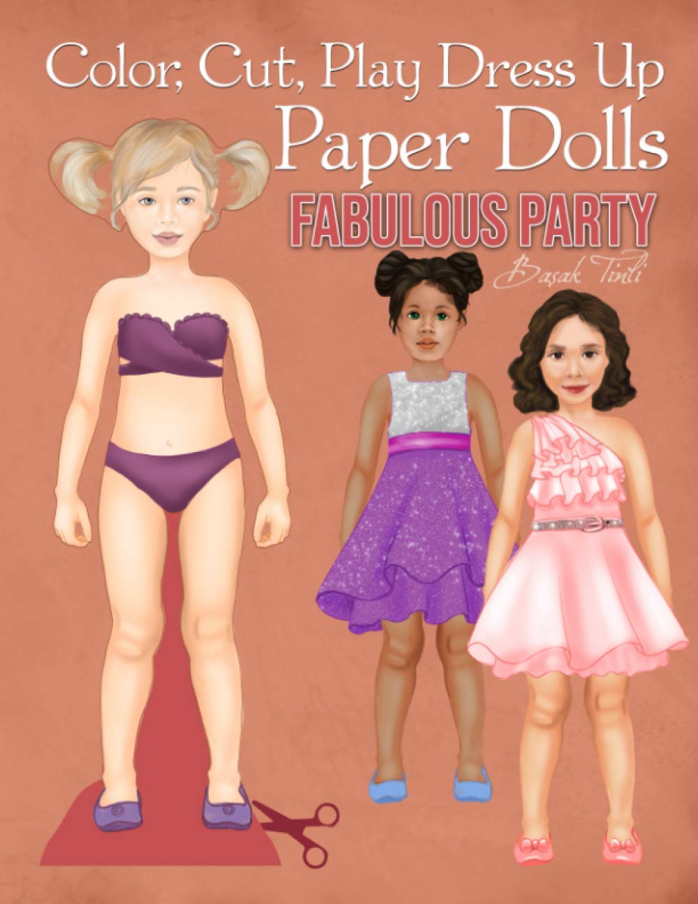 capítulo por capítulo baixar Color, Cut, Play Dress Up Paper Dolls, Fabulous Party: Fashion Activity Book, Paper Dolls for Scissors Skills and Coloring
