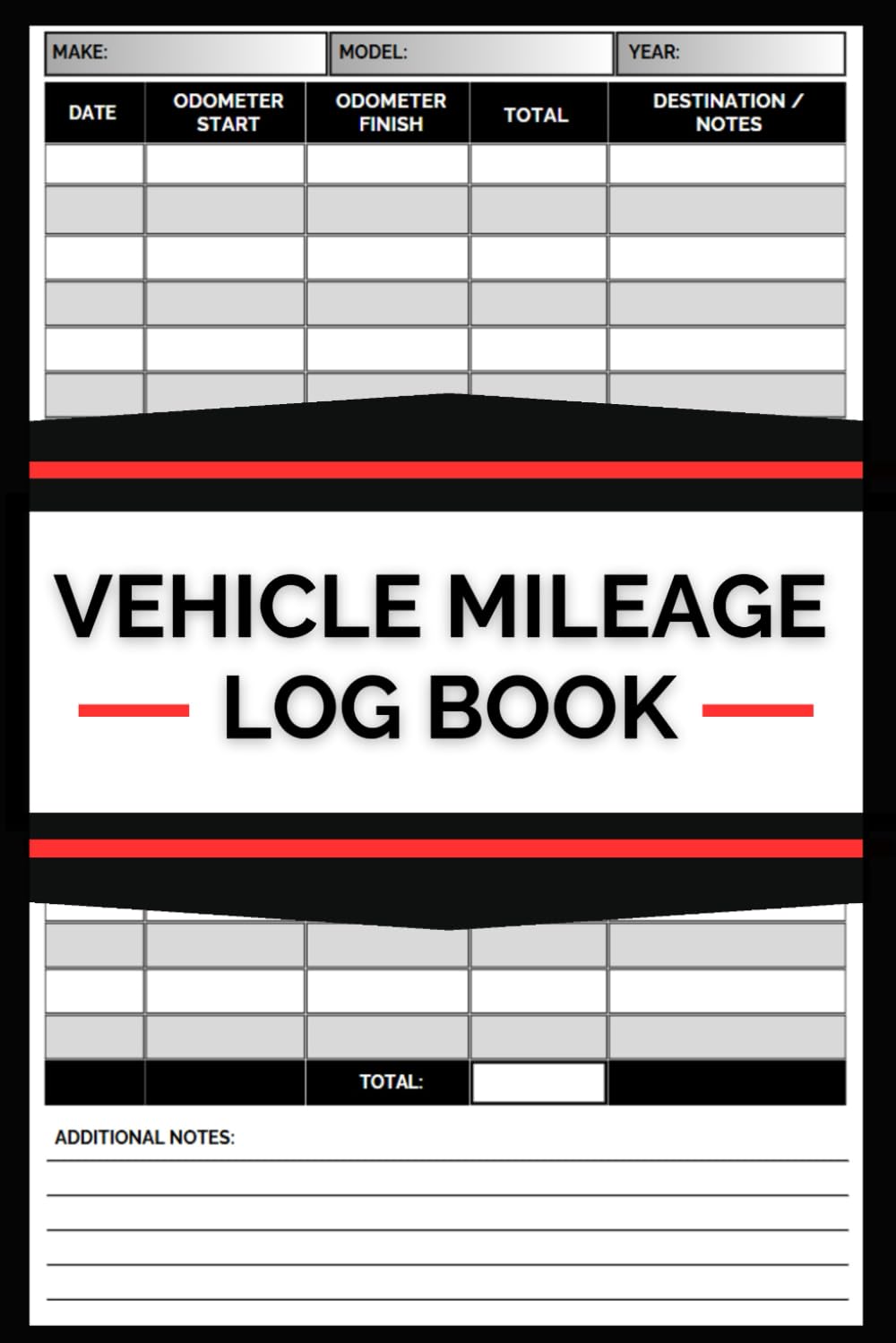 Vehicle Mileage Log Book: Odometer Tracker, Automotive Miles Journal for Small Businesses, Personal Use, and Tax Purposes (6x9 Inches, 2000+ Trips) baixar o livro de graça