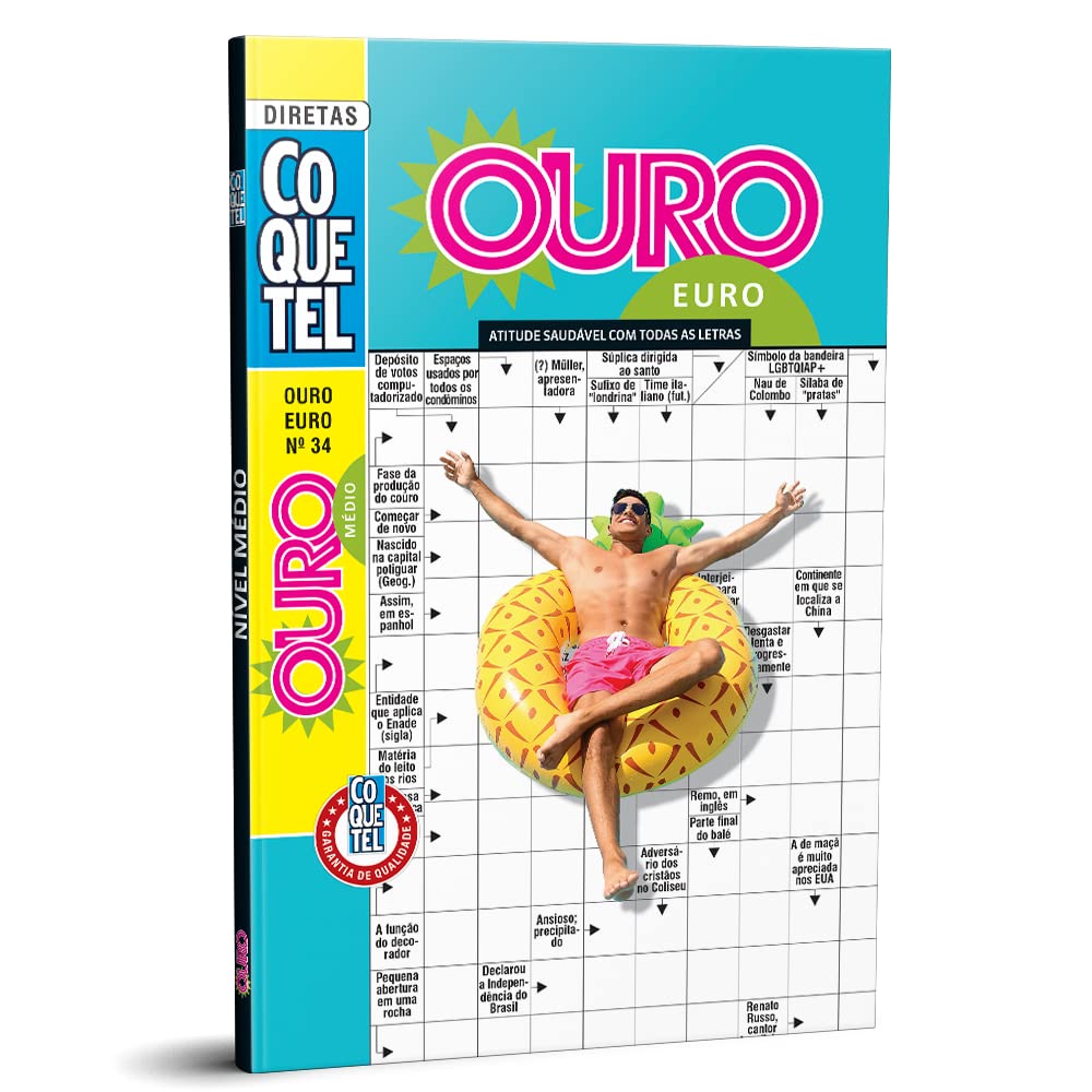 Livro Coquetel Ouro Euro nível médio Ed 34 baixar o livro de graça