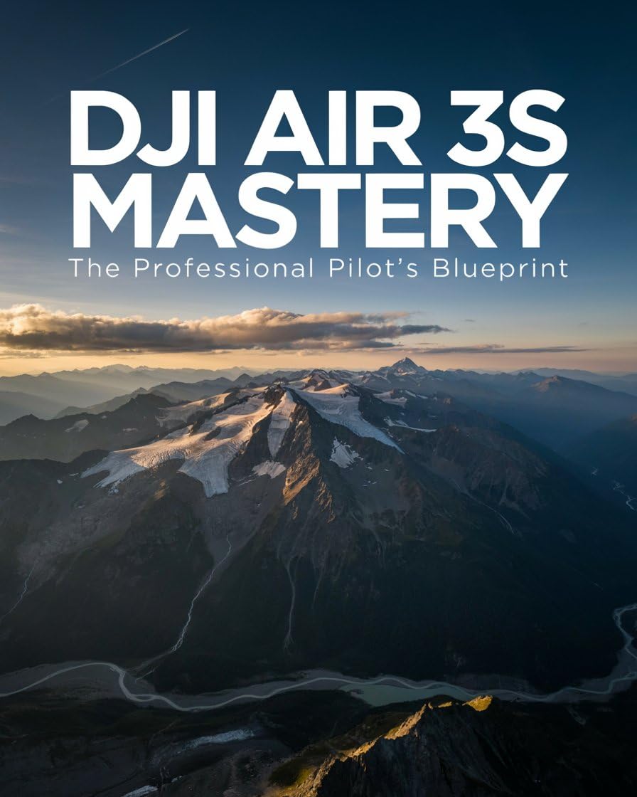 ler totalmente DJI Air 3S Mastery: The Professional Pilot’s Blueprint: Unlock hidden features, capture cinematic footage, and master aerial cinematography from beginner to expert (English Edition)