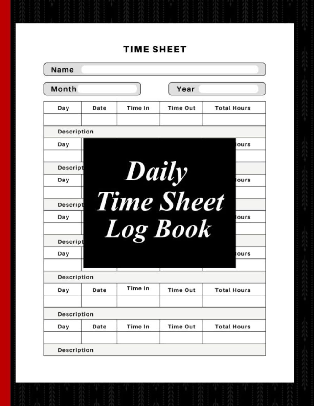 Daily Time Sheet Log Book: Record Book to Track Daily Work for All baixar livro de graça