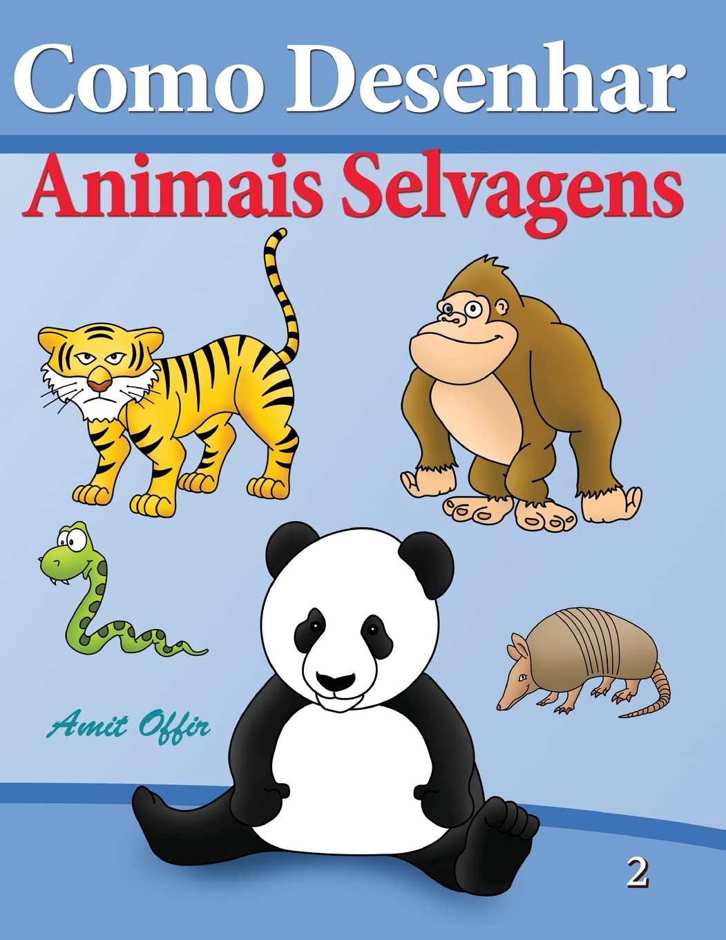 ler totalmente Como Desenhar - Animais Selvagens: Livros Infantis: 2