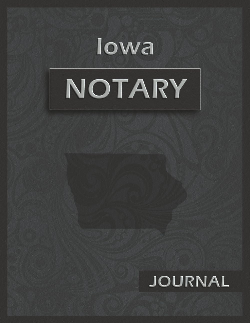 ler totalmente Iowa Notary Journal: 120 Pages - 228 Records - 8.5 x 11 Inches - Organize and safeguard your notary records