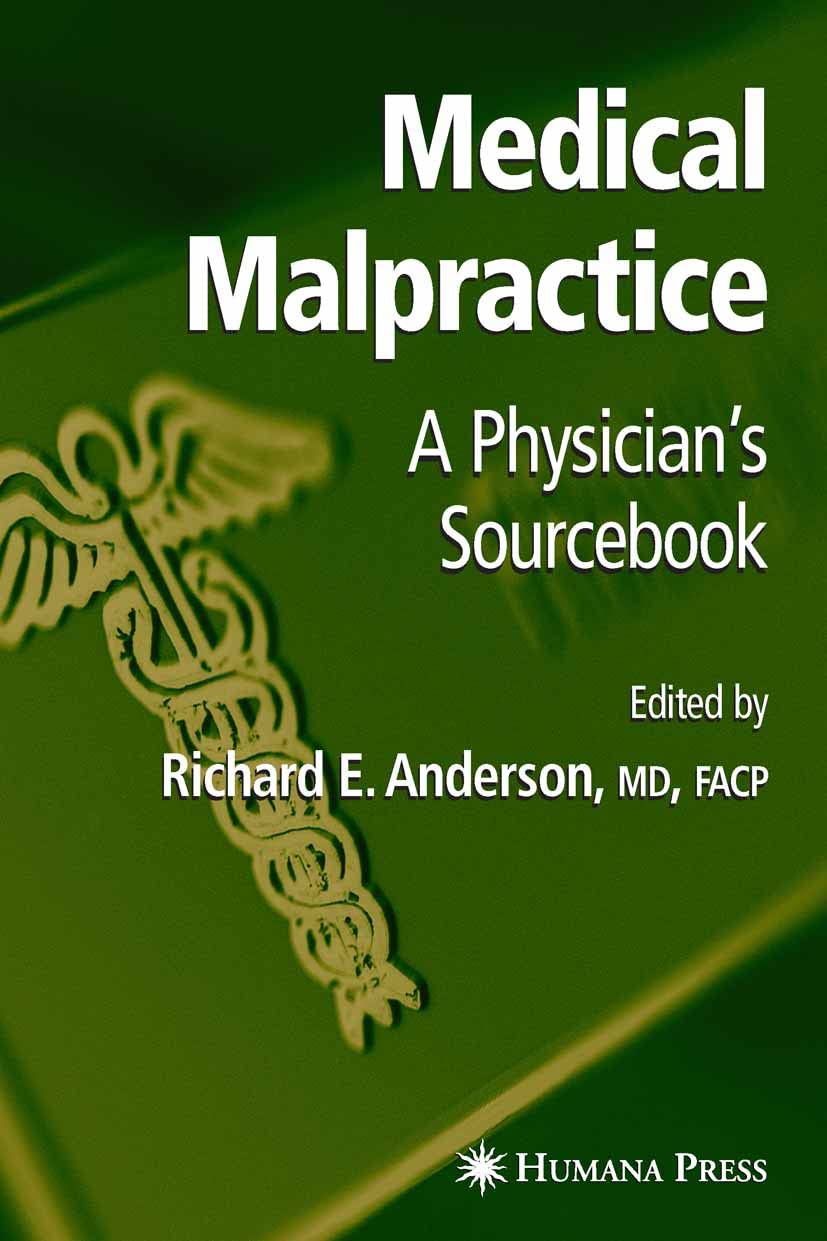 Medical Malpractice: A Physician's Sourcebook (English Edition) baixar o livro de graça