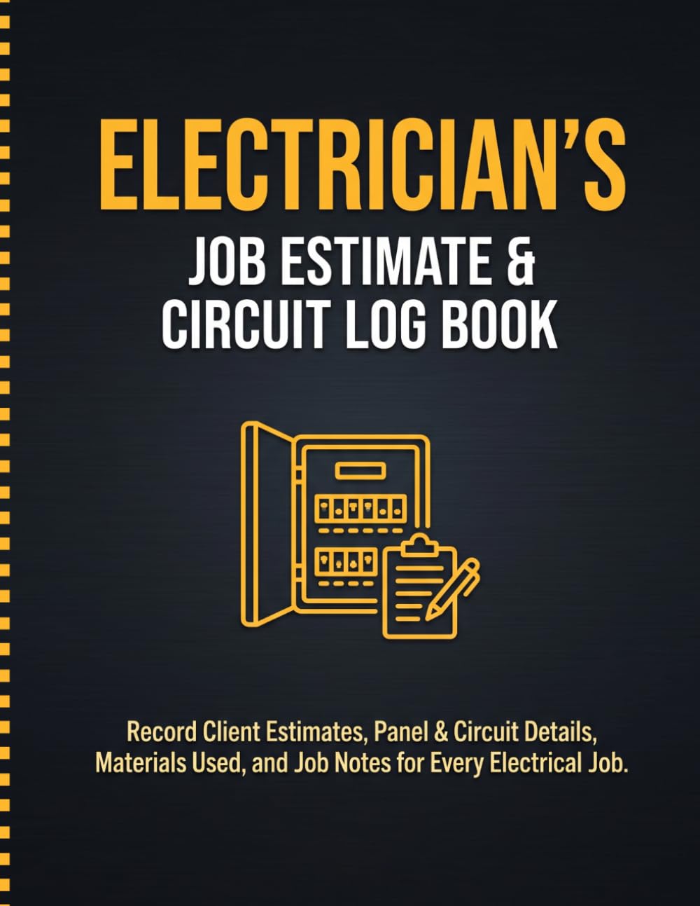 Electrician's Job Estimate & Circuit Log Book: Record Client Estimates, Panel & Circuit Details, Materials Used, and Job Notes for Every Electrical Job baixar livro de graça