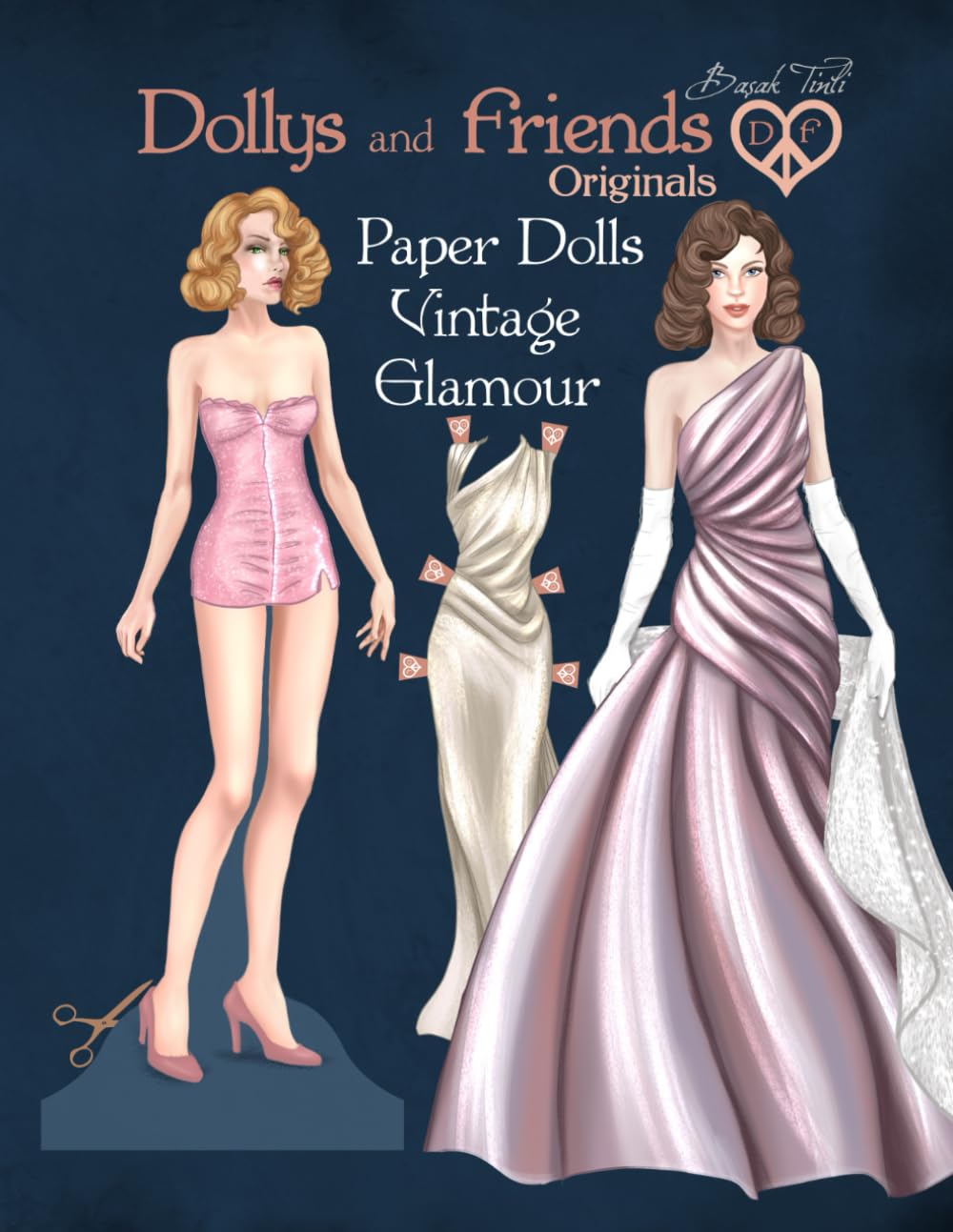 capítulo por capítulo baixar Dollys and Friends Originals Paper Dolls, Vintage Glamour: Fashion Dress Up Collection of Iconic Retro Gowns