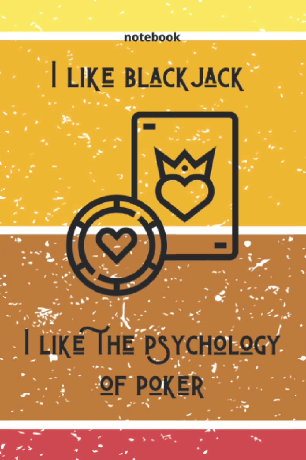 blackjack notebook: a perfect gift for blackjack lovers, 120 lined pages " 6 x 9 ". baixar o livro de graça