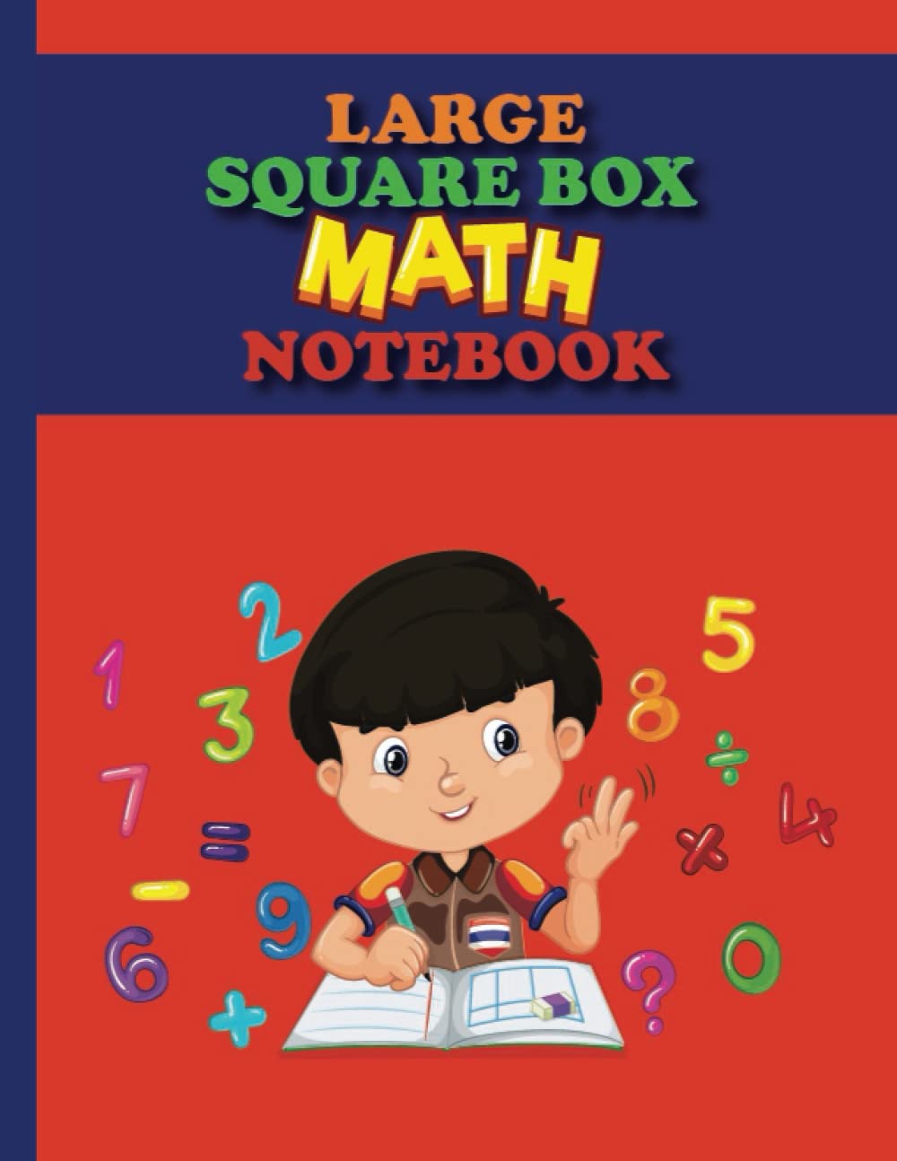ler totalmente Large Square Box Math Notebook: A Perfect Large Square Box Graph Paper journal
