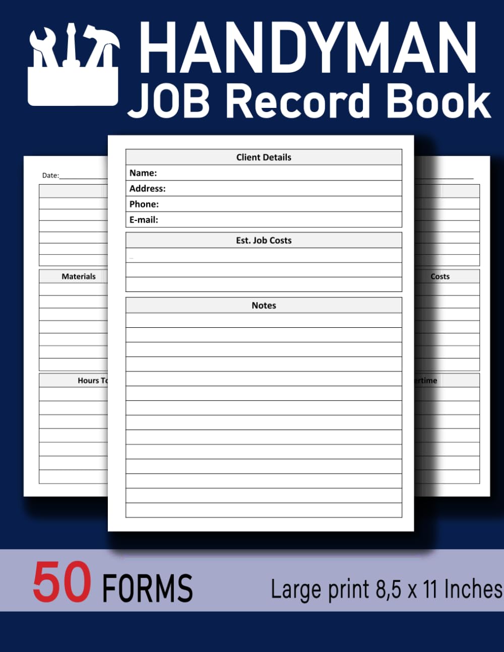 capítulo por capítulo baixar Handyman Estimate Form Book: Handyman Service Estimating Sheets | Tradesman Work Order Templates | 110 Pages (+50 Forms)