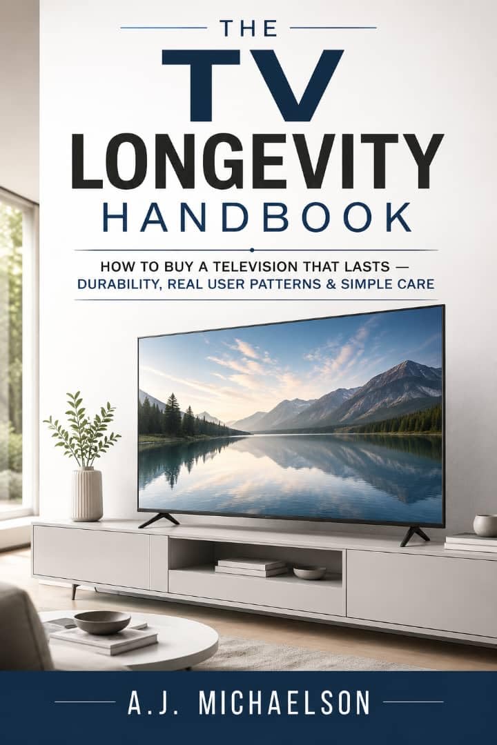 ler totalmente The TV Longevity Handbook: How to Choose a Television That Lasts: Durability, Real user Patterns & Simple Care (English Edition)