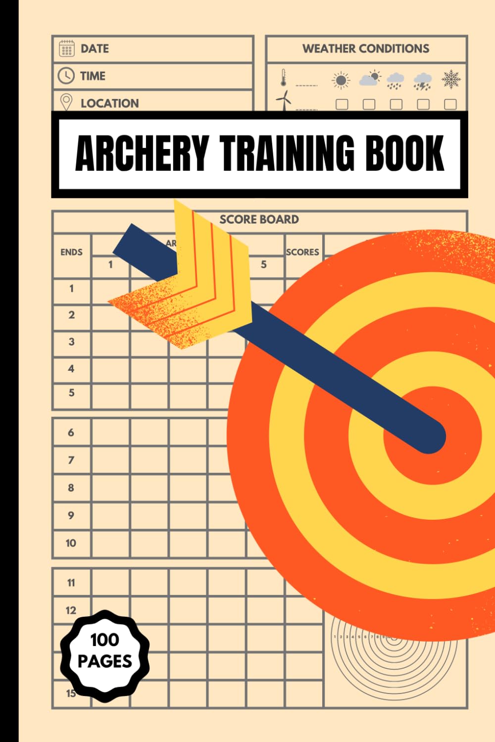 ler totalmente Archery Training Book: 6X9 Inch Archers Score Sheets Book, Archery Drill Book, Log Book For Archers