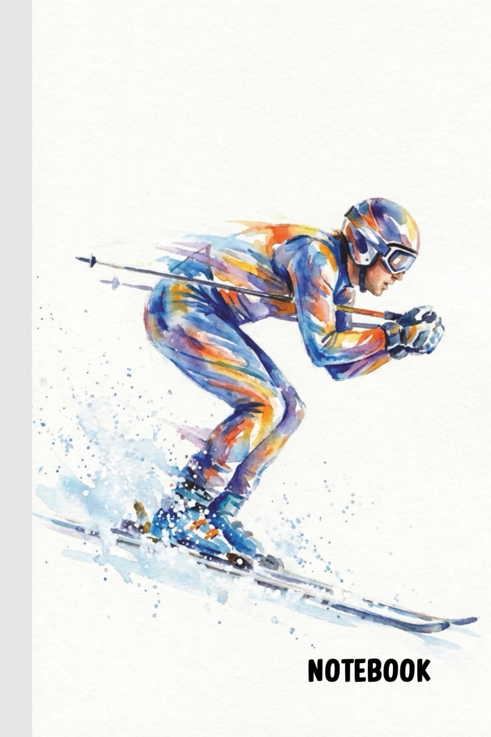 capítulo por capítulo baixar Alpine Ski Notebook: A5 Lined Journal (6x9) — 100 Pages — Gift for Skiers & Winter Sports Lovers — Mountain Snow Diary