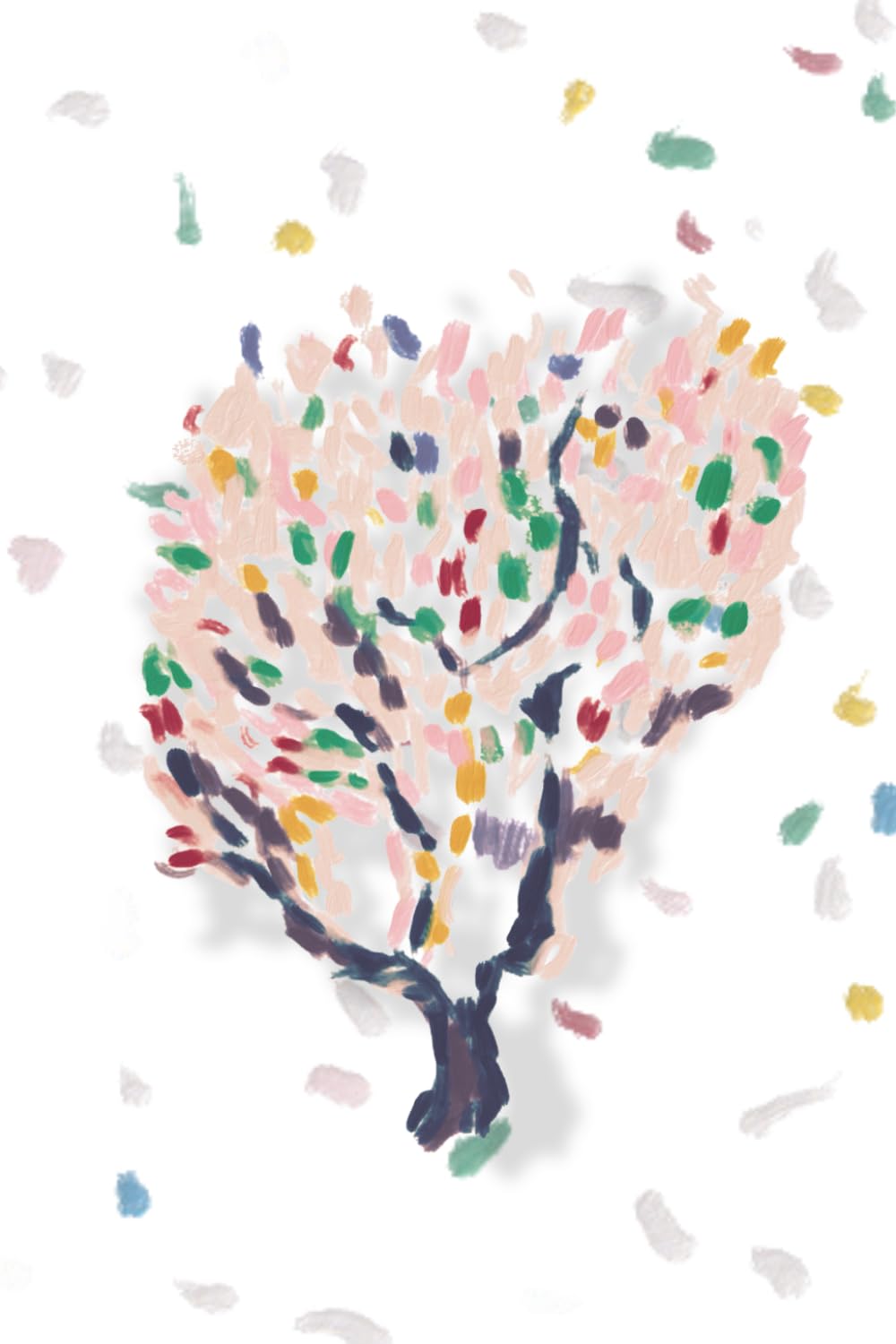 ler totalmente Pocket Tree Journal: A Small Notebook with Random Tree Drawings for Writing, Sketching, and Mindful Moments