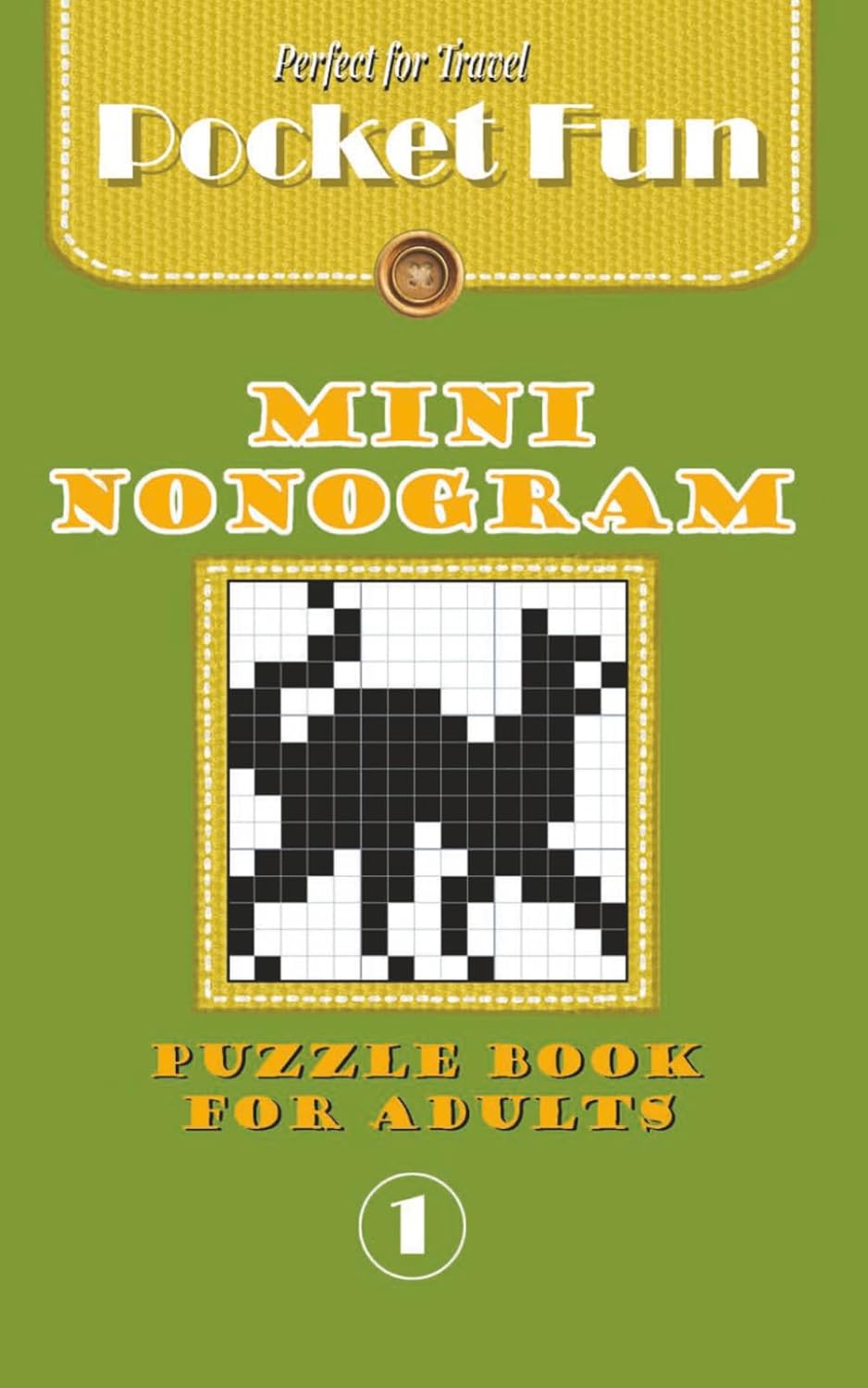 Pocket Fun: Mini Nonogram Puzzle Book: Relaxing Black-and-White Logic Puzzles in a Travel-Friendly 5″ × 8″ Format for Adults, 35 nonograms baixar livro de graça