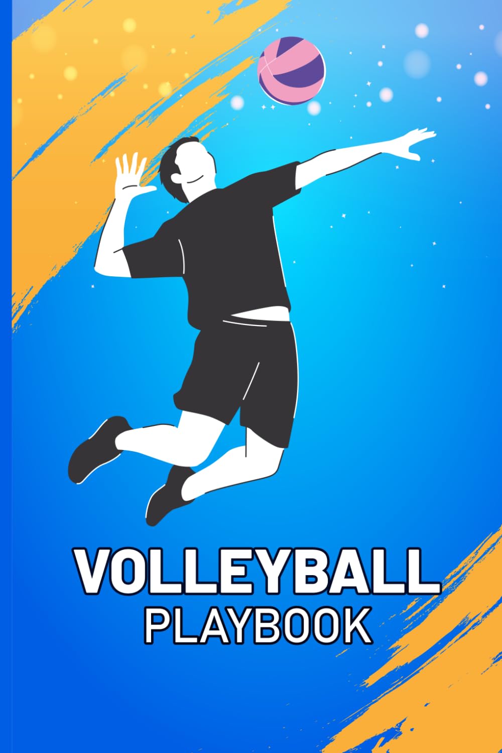 Volleyball Playbook: Volleyball Training and Game Planning Notebook With Field Diagram baixar o livro de graça
