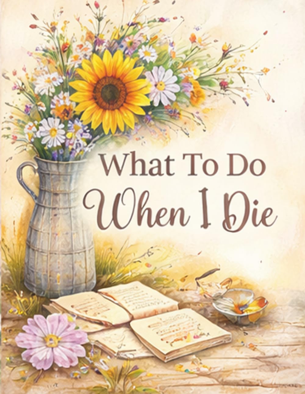 What To Do When I Die: End of Life Planner, Organizer & Checklist - Detailed Info About My Accounts, Affairs & Wishes, A Simple Organizer, Belongings Included, 8.5 x 11 in baixar livro de graça