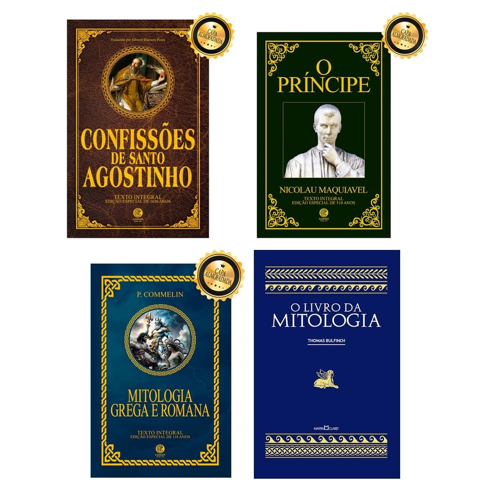 ler totalmente Kit Confissões de Santo Agostinho + O livro + C. dura + 1 livros