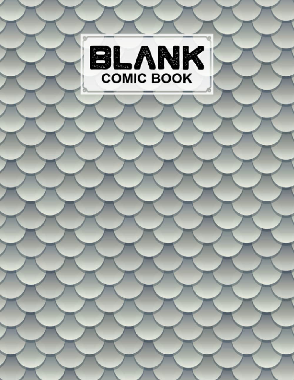 ler totalmente Blank Comic Book: Premium Mermaid Glitter Scales Cover Blank Comic Book, Create Your Own Story, Journal, Notebook, Sketchbook for Kids and Adults, 120 Pages - Size 8.5" x 11" Notebook by Heidrun Krebs