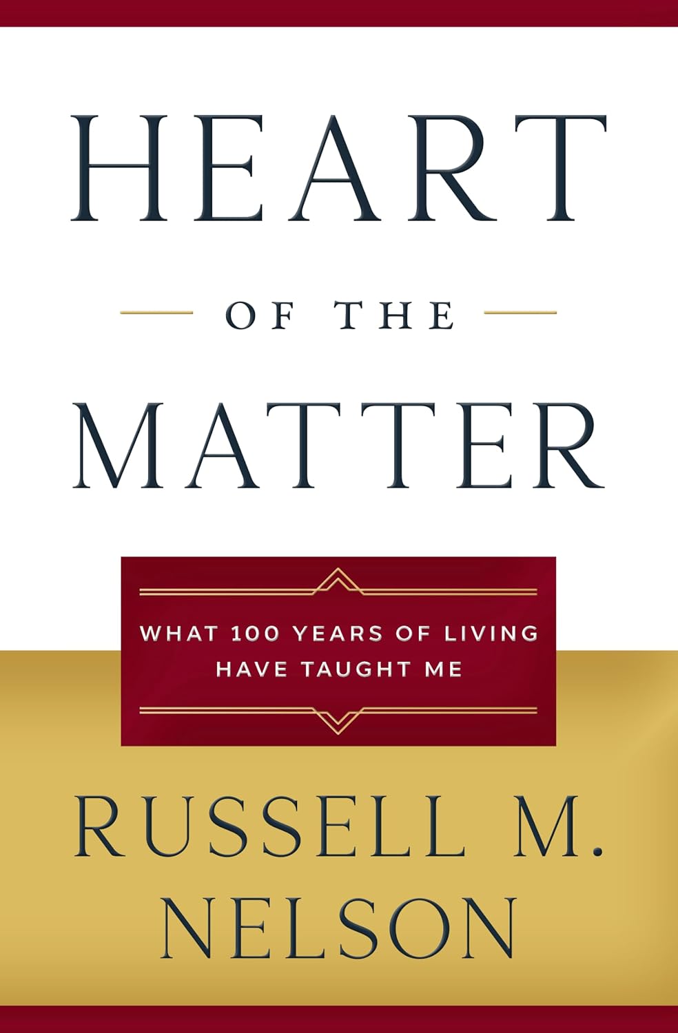 ler totalmente Heart of the Matter: What 100 Years of Living Have Taught Me