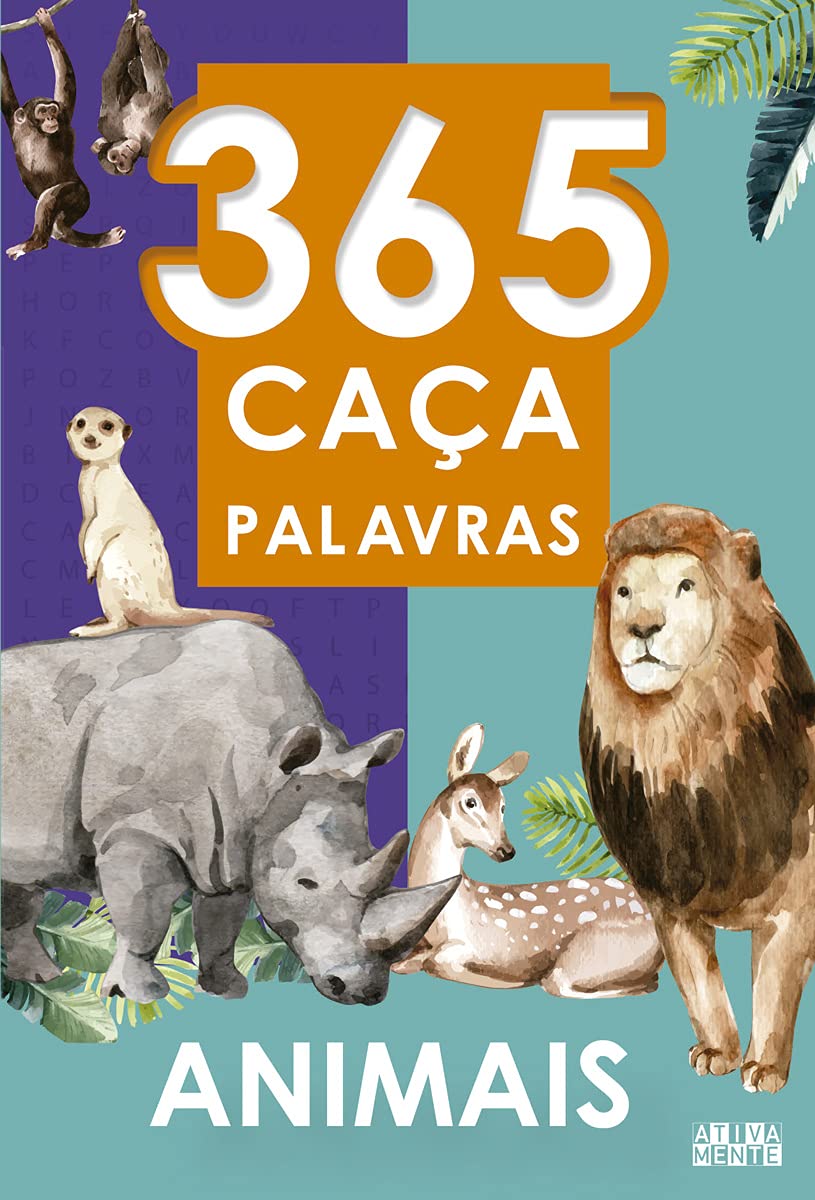 365 caça-palavras - Animais