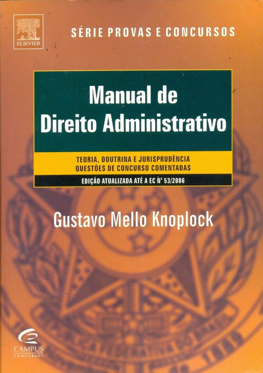 ler totalmente Manual de Direito Administrativo