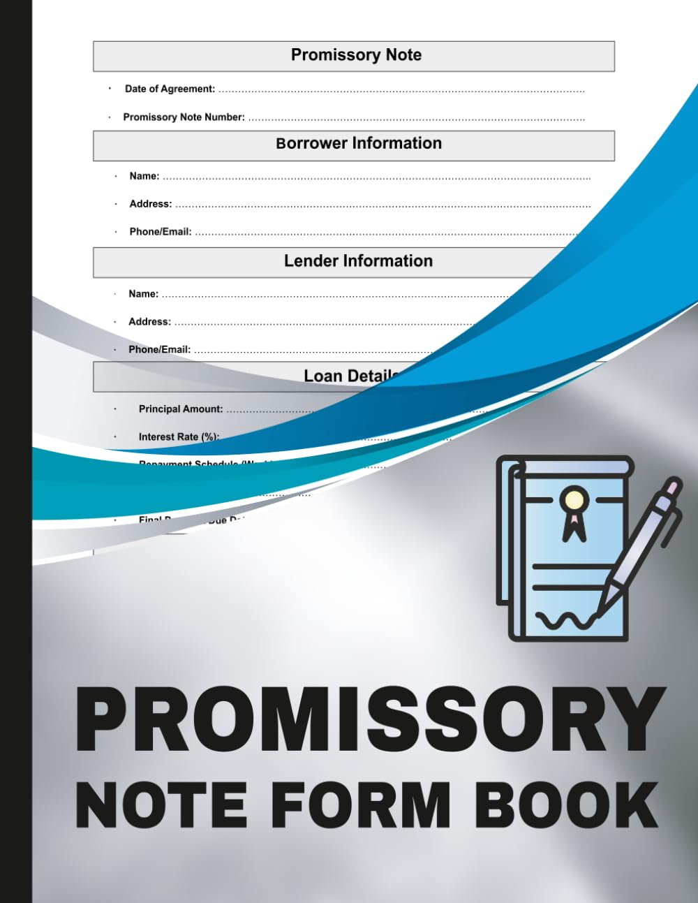 capítulo por capítulo baixar Promissory Note Form Book: 60 Easy-to-use templates for personal loans, business agreements, and legal financial contracts| 8.5 x 11 inches.