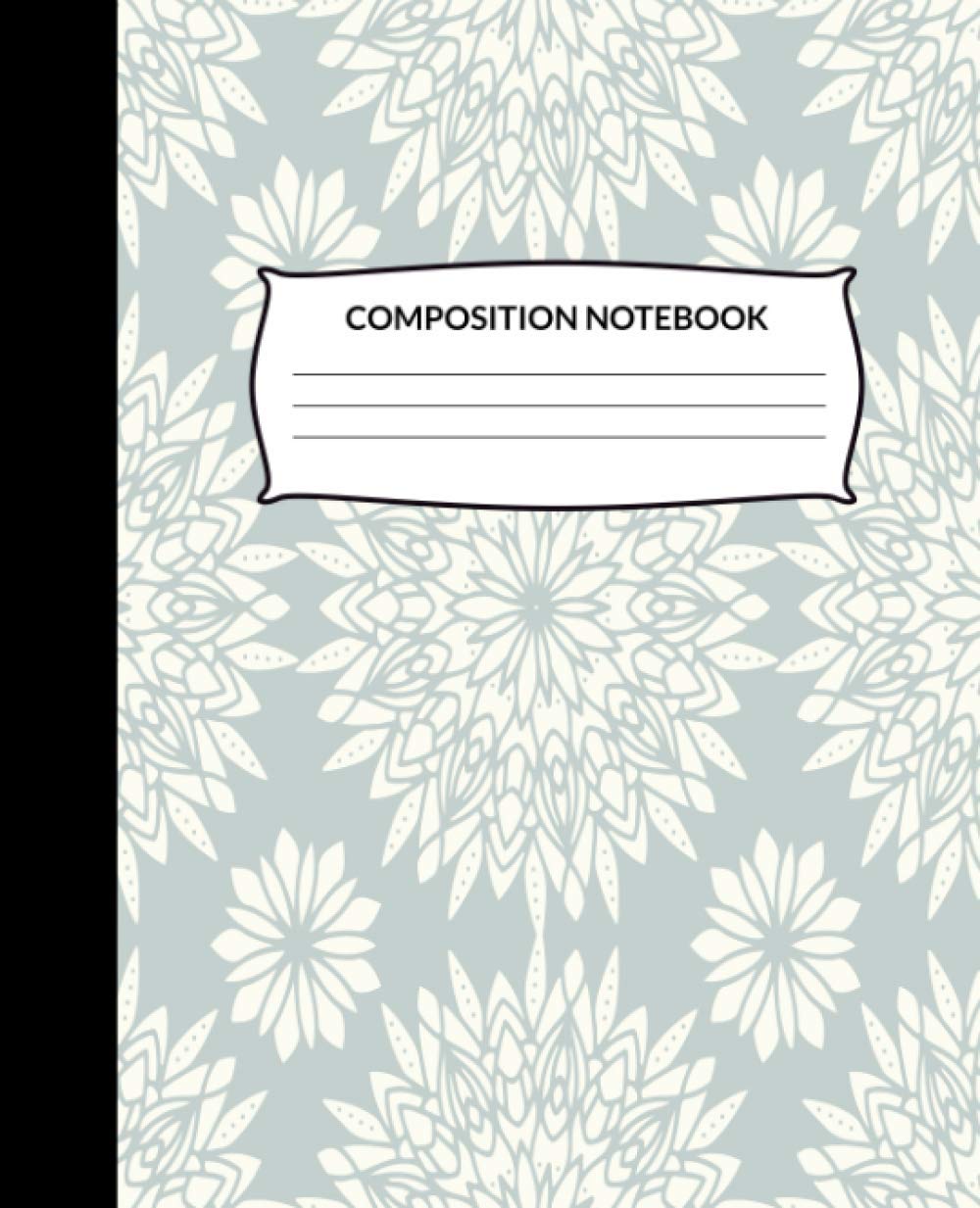 Composition Notebook: Wide Ruled Lined Paper Notebook Journal (Mandala Flower) baixar o livro de graça