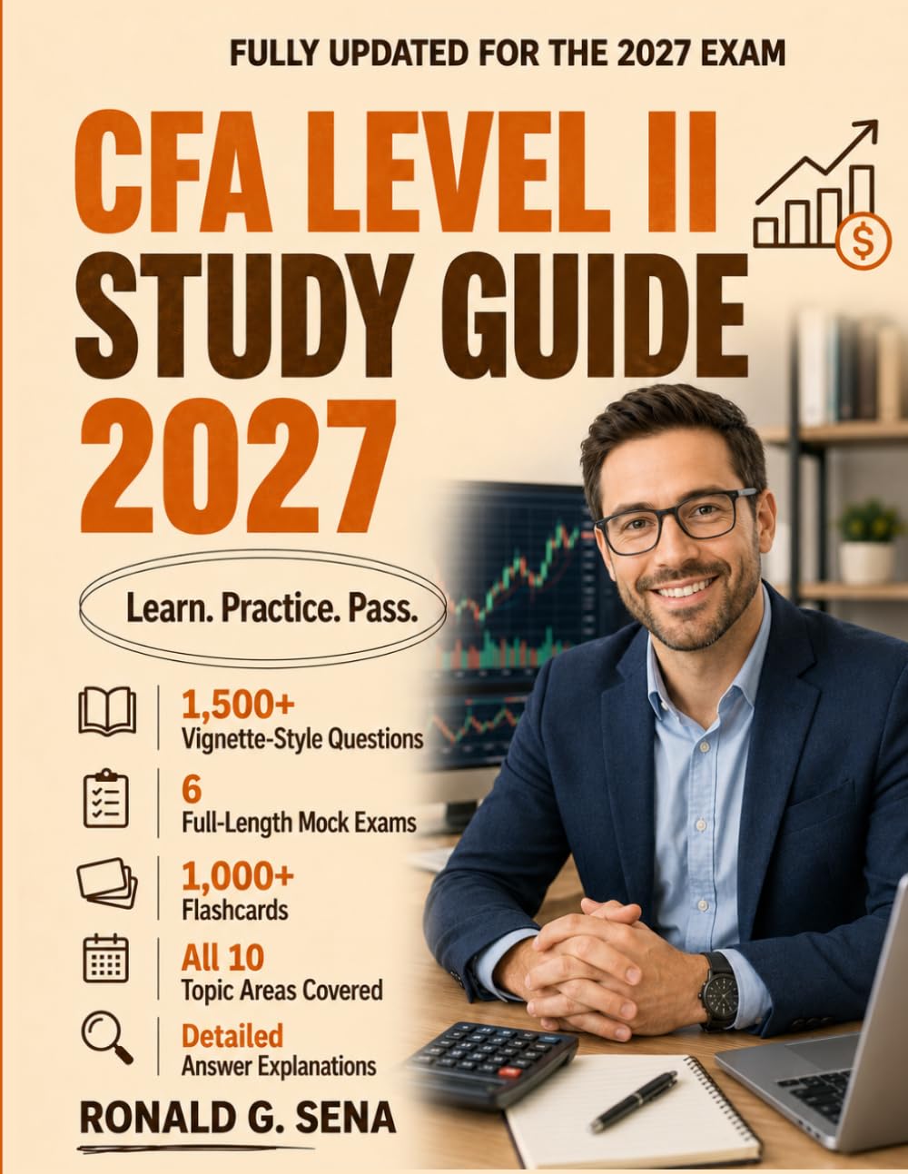 ler totalmente CFA Level II Study Guide 2027-2028: Complete Exam Prep with 1,500 Vignette-Style Practice Questions, 6 Mock Exams and Answer Explanations for All 10 Topic Areas with 1,000 Flashcards