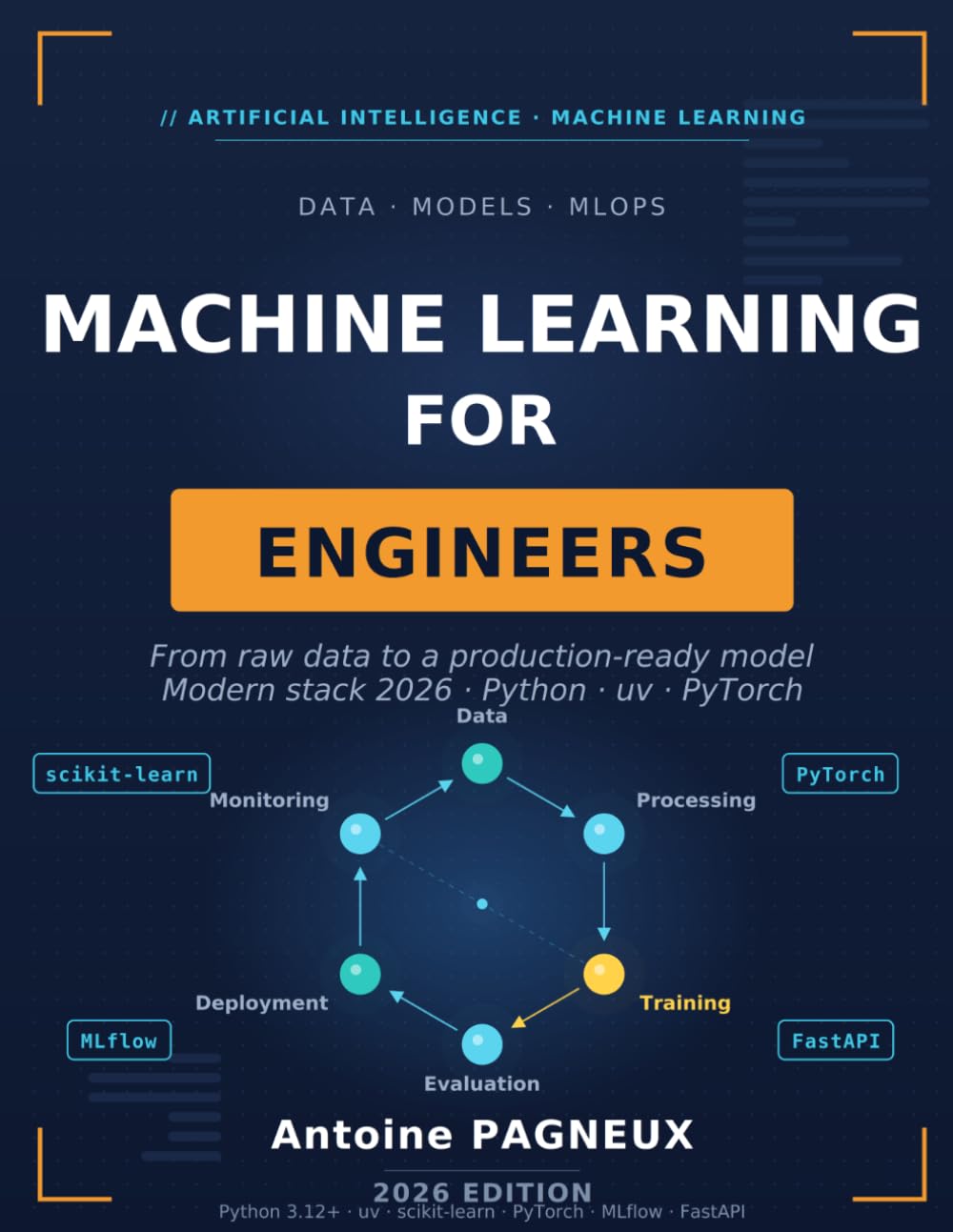 capítulo por capítulo baixar Machine Learning for Engineers: From raw data to models in production - Modern 2026 stack with Python, UV, PyTorch and Scikit-learn (Intelligence Artificielle & Machine Learning)