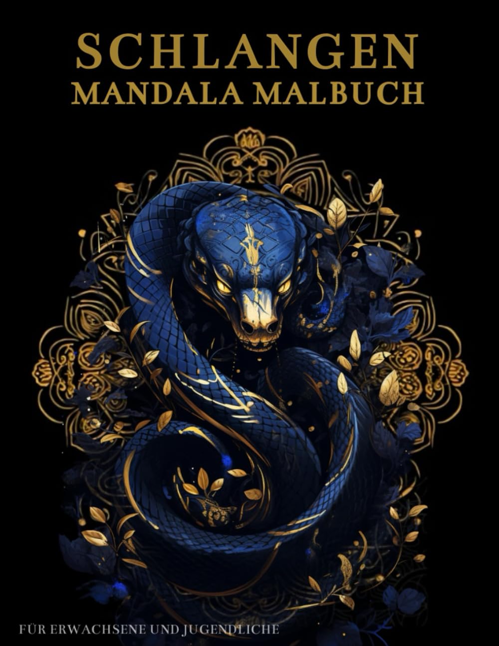 Schlangen Malbuch Für Erwachsene und Jugendliche: Schlangen-Reptilien mit Mandalas und Blumen: Anti-Stress-Geschenke – Stressabbau und Entspannung (German Edition) baixar livro de graça