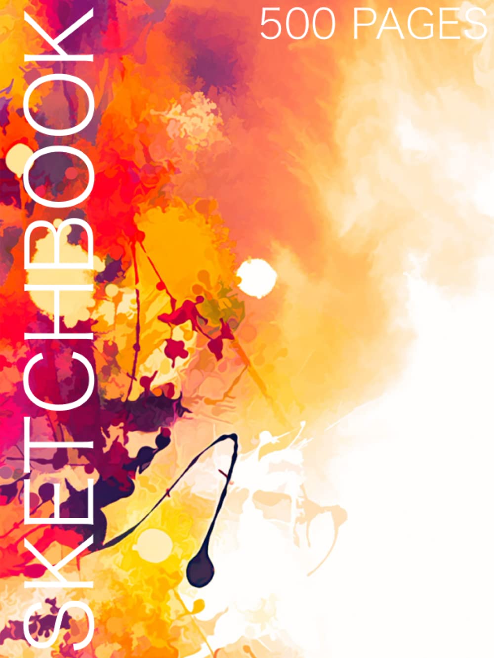 ler totalmente 500 Pages Sketchbook: Really Big 250-sheet Large Sketchbook for Art Book Lovers