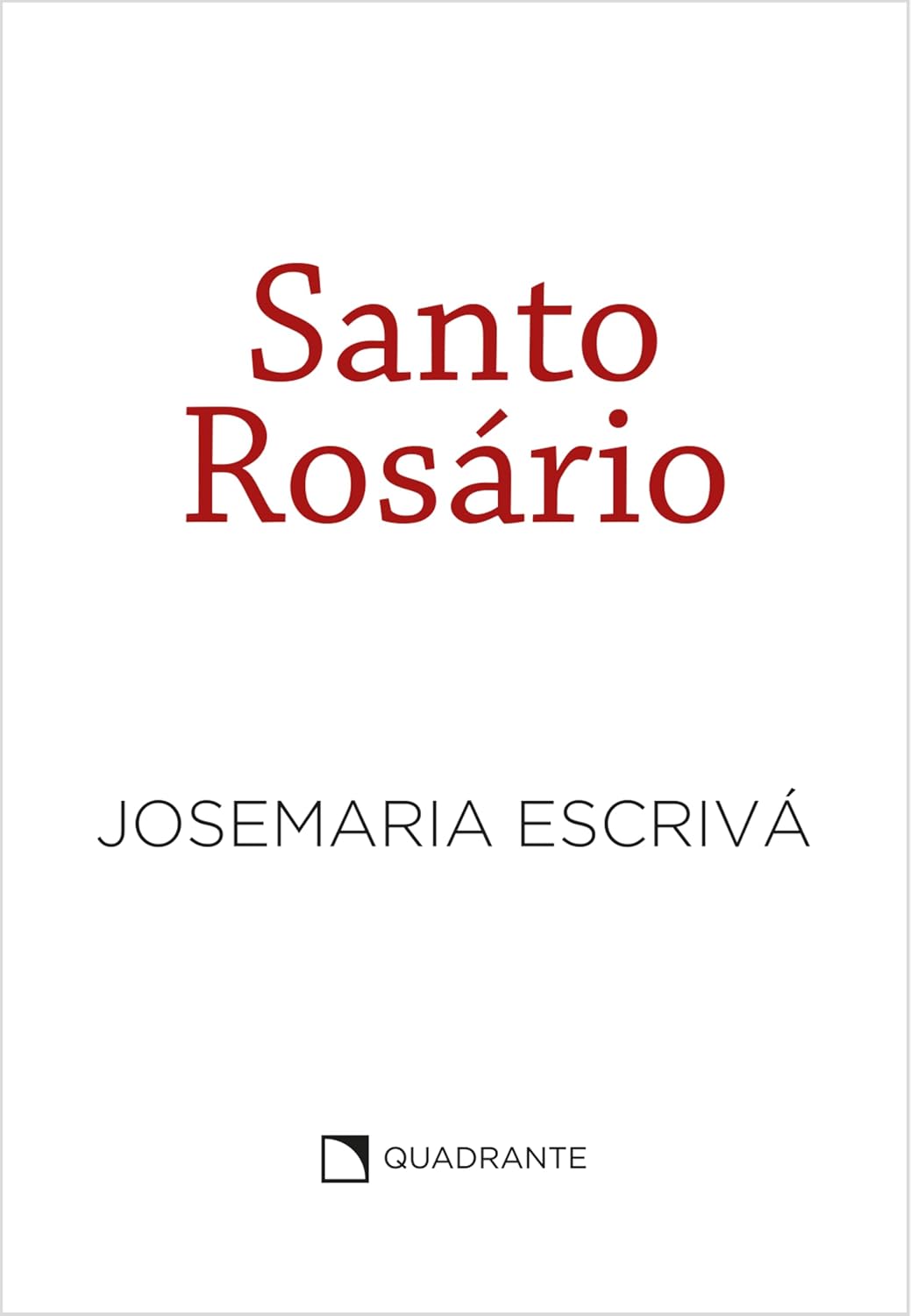 Santo Rosário - Capa Branca baixar o livro de graça