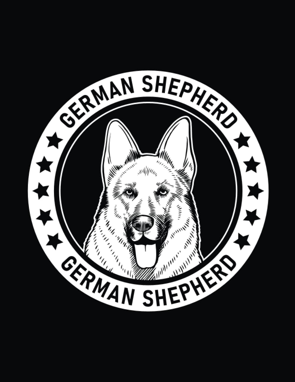German Shepherd: German Shepherd Notebook Dog Lover’s Journal, 8.5 x 11 inches (21.59 x 27.94 cm), 200 lined pages baixar livro de graça