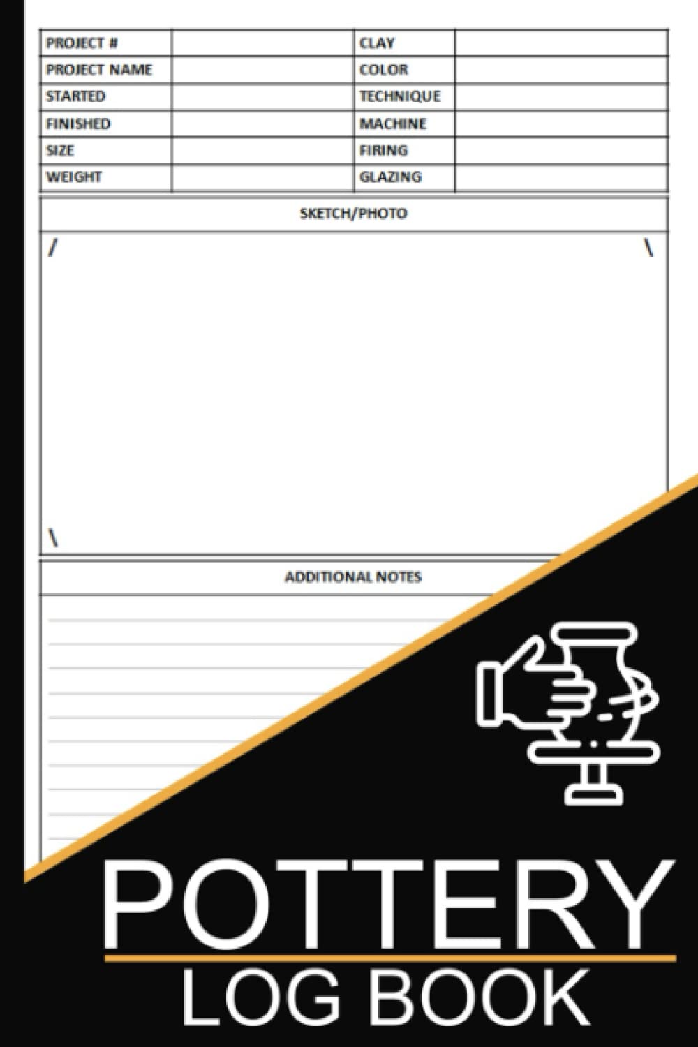 capítulo por capítulo baixar Pottery Logbook: Track your Pottery and Ceramics Projects, Pottery Project Log book to Keep Record of Project Name & Number, Clay, Started, Finished, Color, Size, and More.