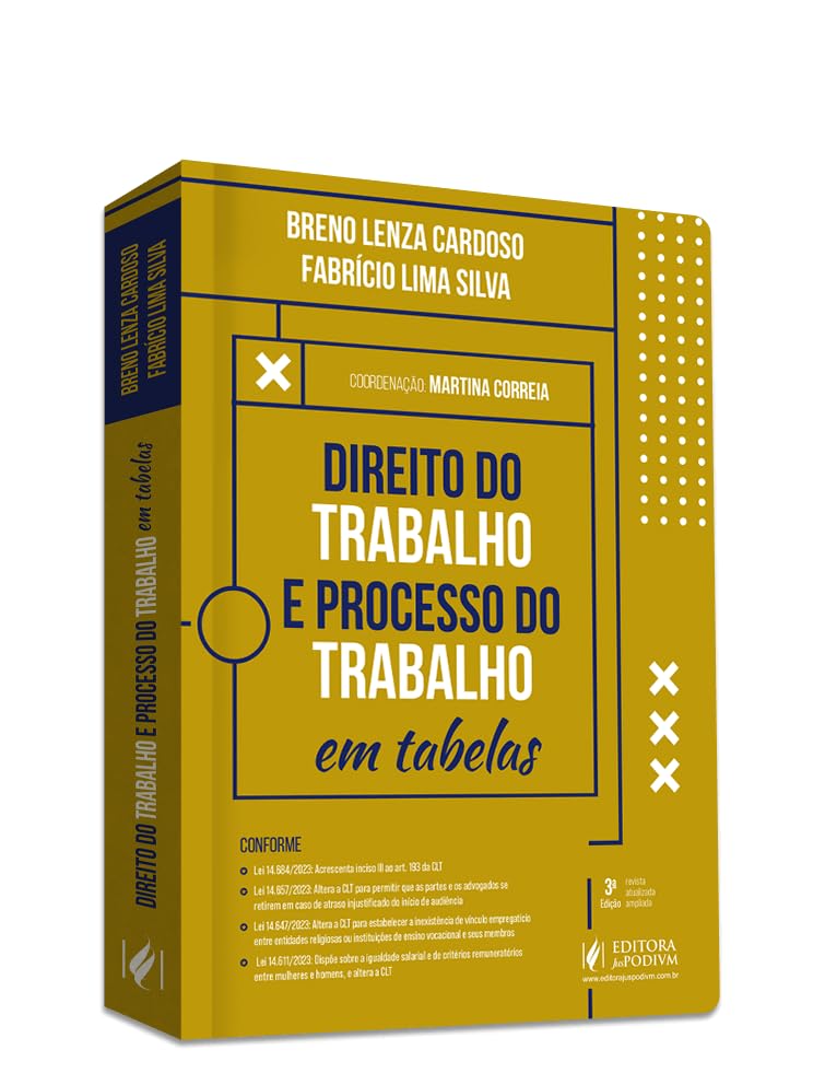 ler totalmente Direito do Trabalho e Processo do Trabalho em Tabelas