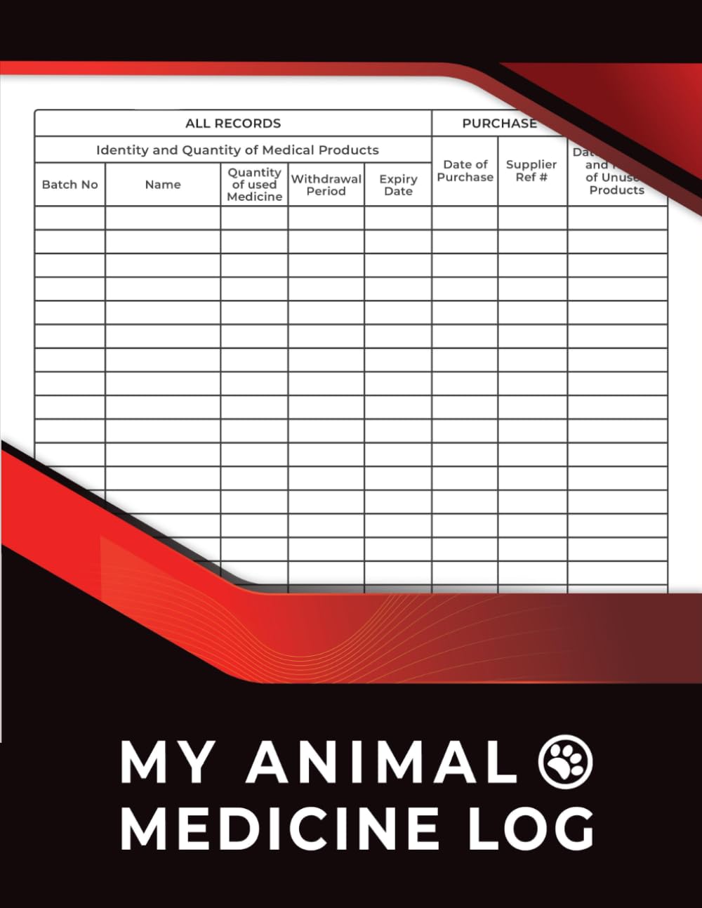 capítulo por capítulo baixar My Animal Medicine Log Book: Keep Record of All Farm Animal Medicines and Treatments Used