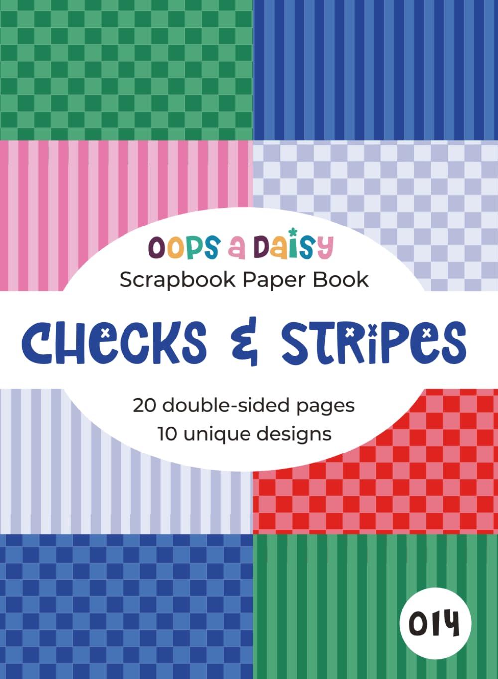 Checks & Stripes - Patterned Scrapbook Paper: 20 Double-Sided A5 Sheets - Patterned Paper Book for Scrapbooking, Crafting, Decoupage, Junk Journaling and Papercrafts. baixar livro de graça