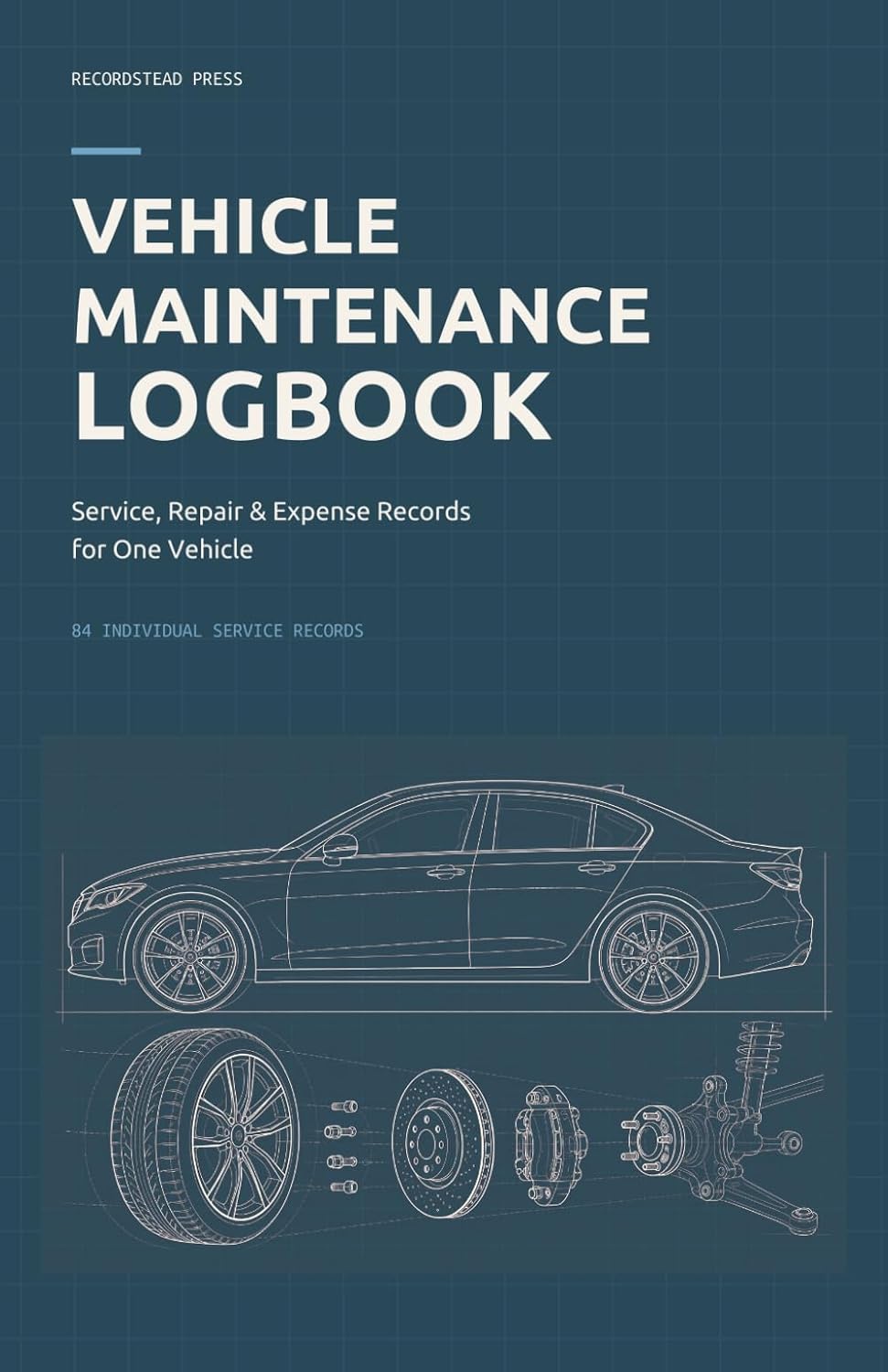 ler totalmente Vehicle Maintenance Logbook: Service, Repair & Expense Records for One Vehicle