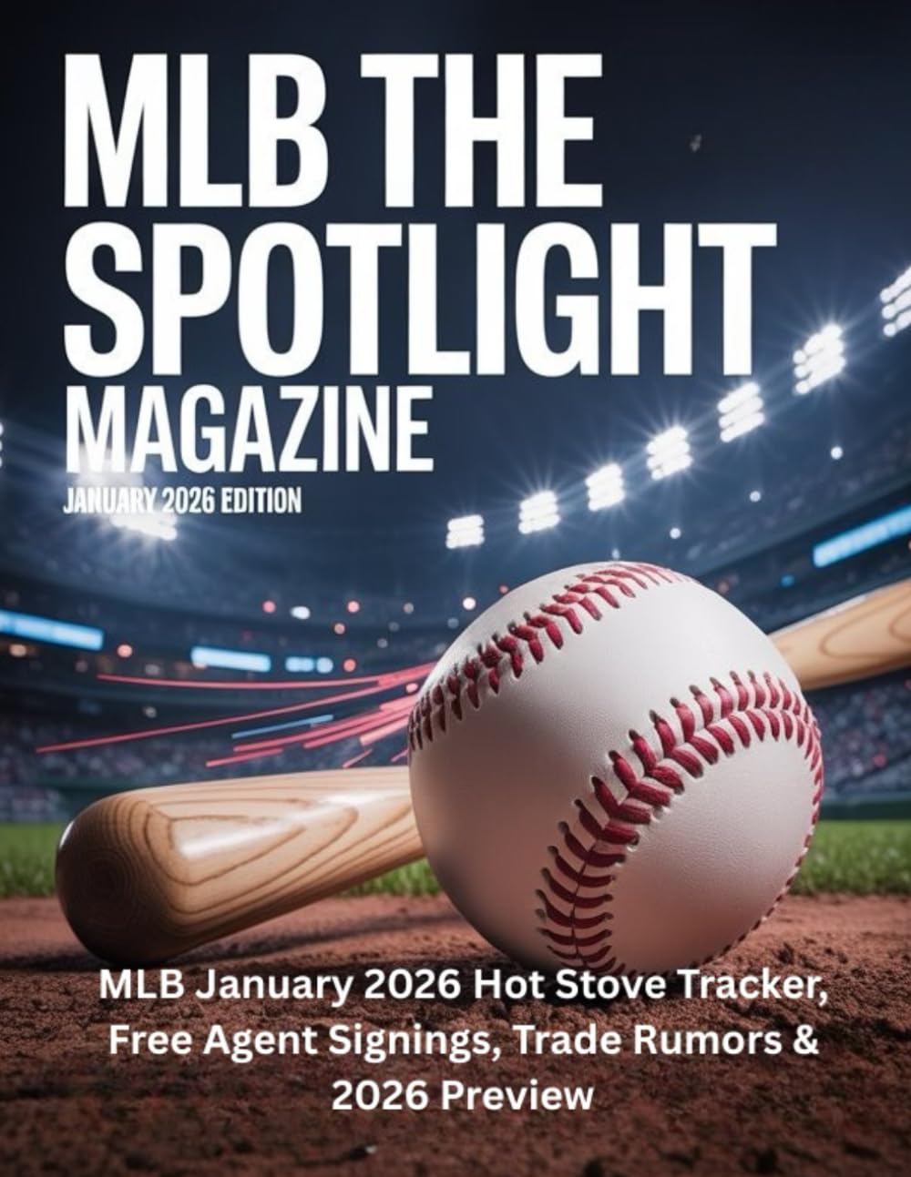 MLB THE SPOTLIGHT MAGAZINE JANUARY 2026 EDITION: MLB January 2026 Hot Stove Tracker, Free Agent Signings, Trade Rumors & 2026 Preview baixar o livro de graça