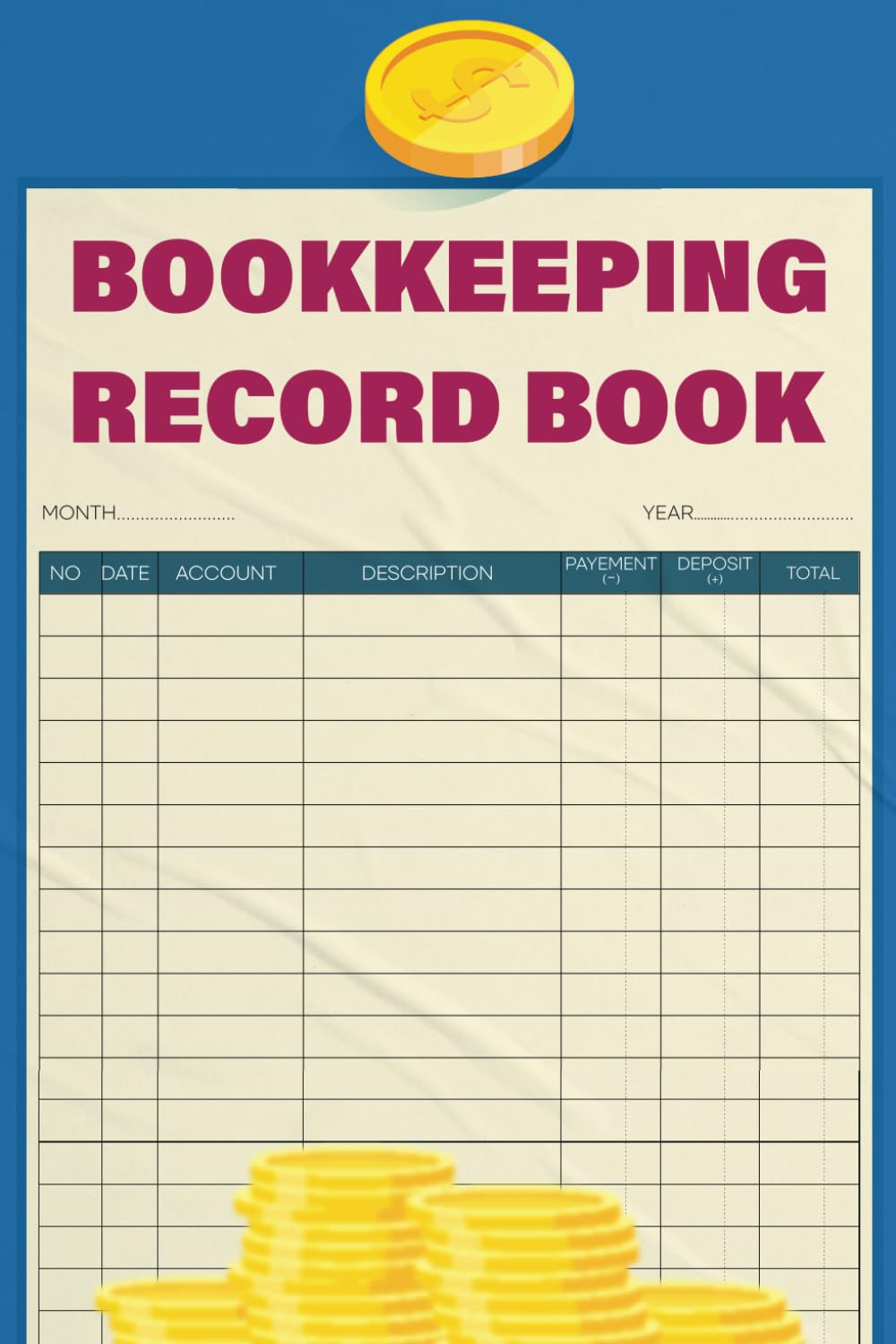ler totalmente Bookkeeping Record Book: book keeping log for Small Business and Personal Use