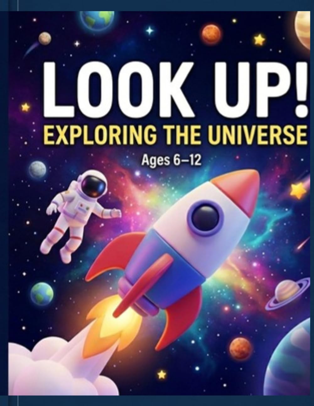capítulo por capítulo baixar Look Up! Exploring the Universe: Astronomy Activity Book for Kids Ages 6-12 - Solar System Facts, Space Quiz, Word Search, History Timeline & Scientist Bios for STEM Gifts & Homeschool