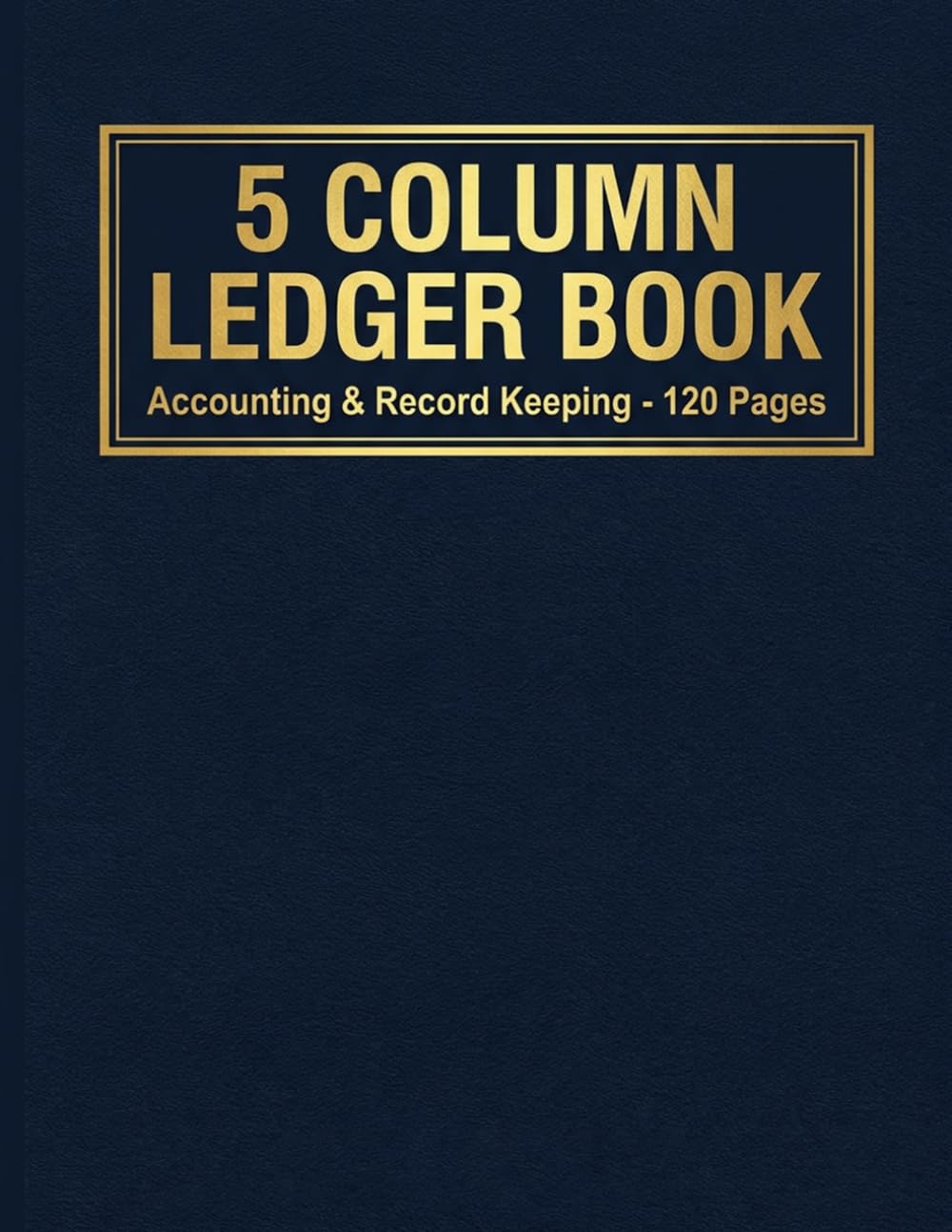 5 Column Ledger Log Book: Accounting Columnar Pad for Small Business Records, Income Tracking, Personal Finance, Expenses & Bookkeeping Journal Notebook baixar o livro de graça