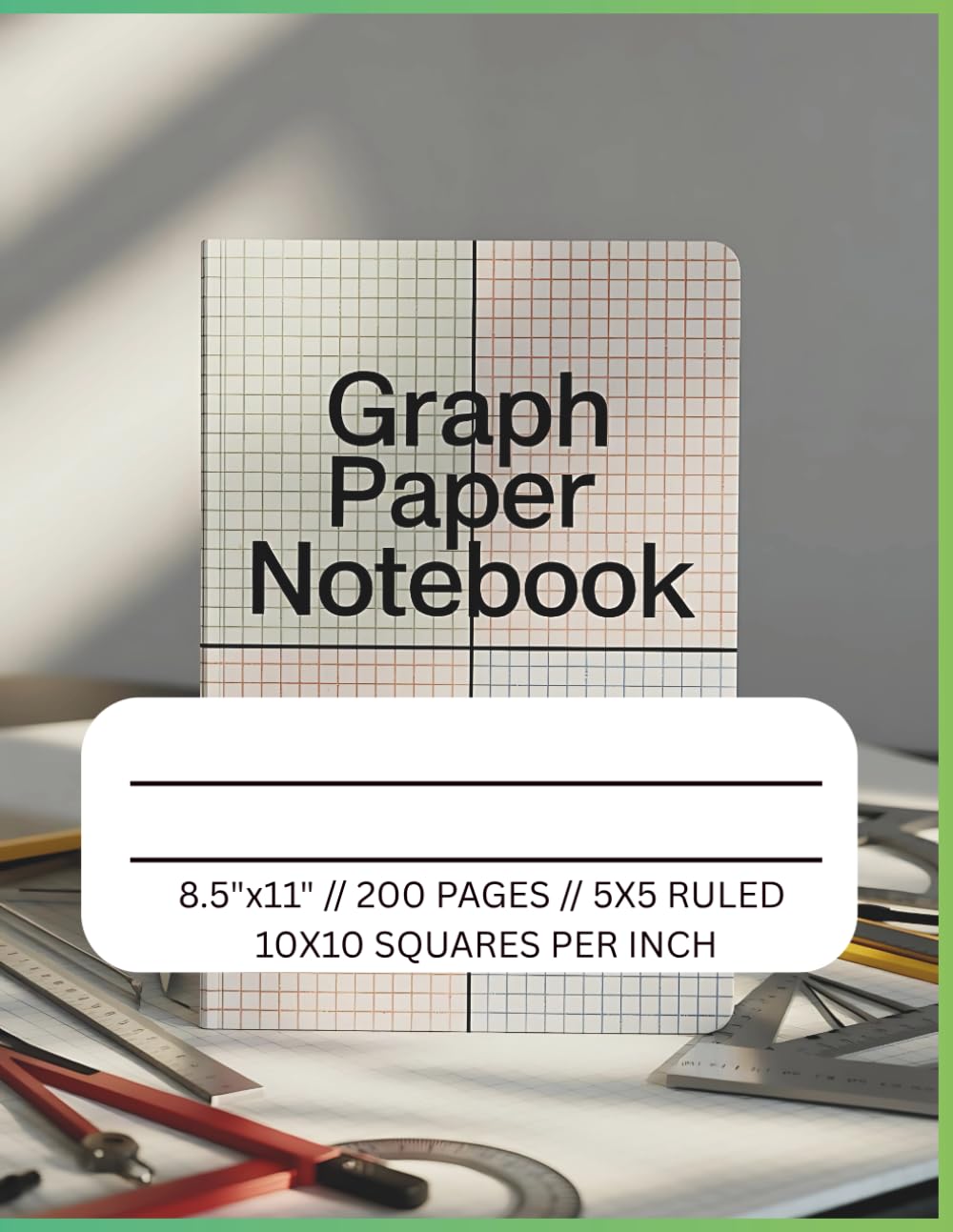 ler totalmente 5x5 Graph Paper Composition Notebook: Precision Grid for Math, Science, and Design: High-Quality 5x5 Graph Ruled Notebook with 10x10 Squares Per Inch,... – Ideal for Students, Engineers, and Artists