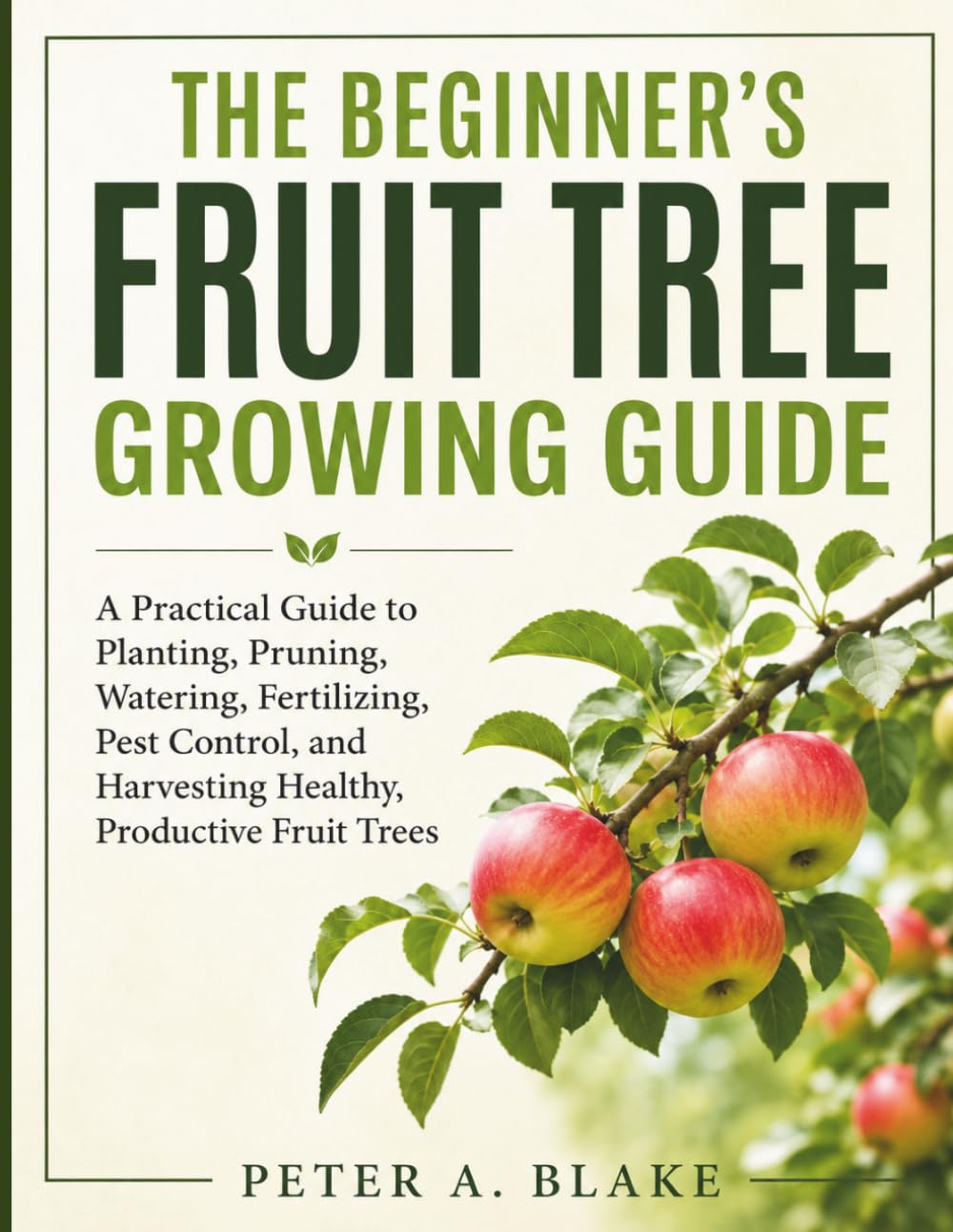 The Beginner's Fruit Tree Growing Guide: A Practical Guide to Planting, Pruning, Watering, Fertilizing, Pest Control, and Harvesting Healthy, Productive Fruit Trees baixar livro de graça