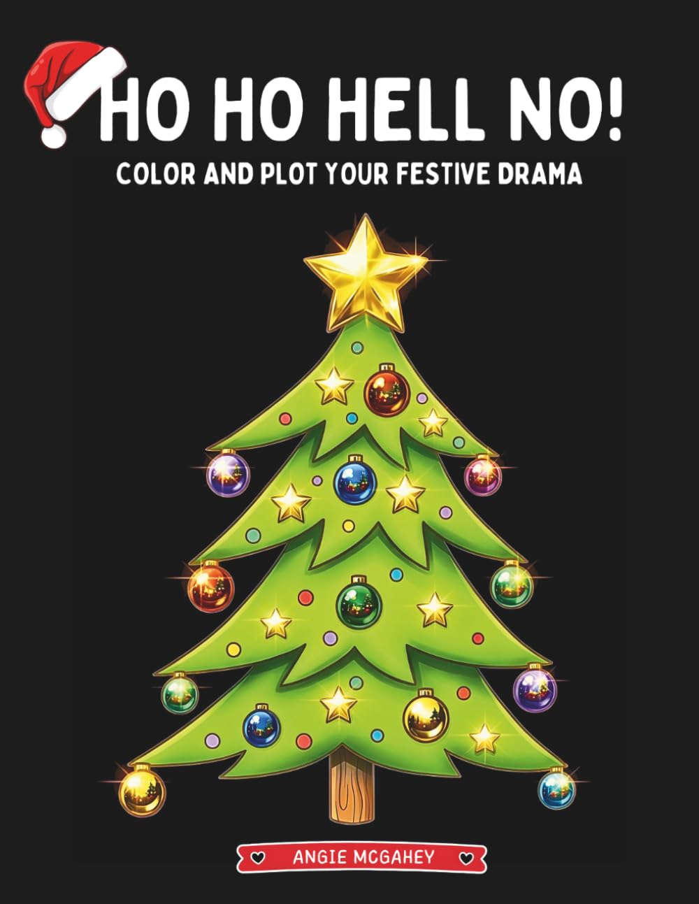 HO HO HELL NO!: Color & Plot Your Festive Drama: A Christmas Coloring Book to Roast Family and Relieve Holiday Stress baixar livro de graça