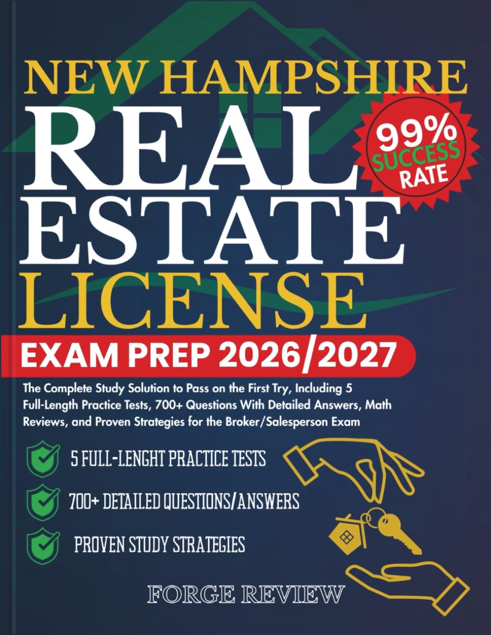 capítulo por capítulo baixar NEW HAMPSHIRE Real Estate License Exam Prep 2026/2027: The Complete Study Solution to Pass on the First Try, Including 5 Full-Length Practice Tests,... Strategies for the Broker/Salesperson Exam