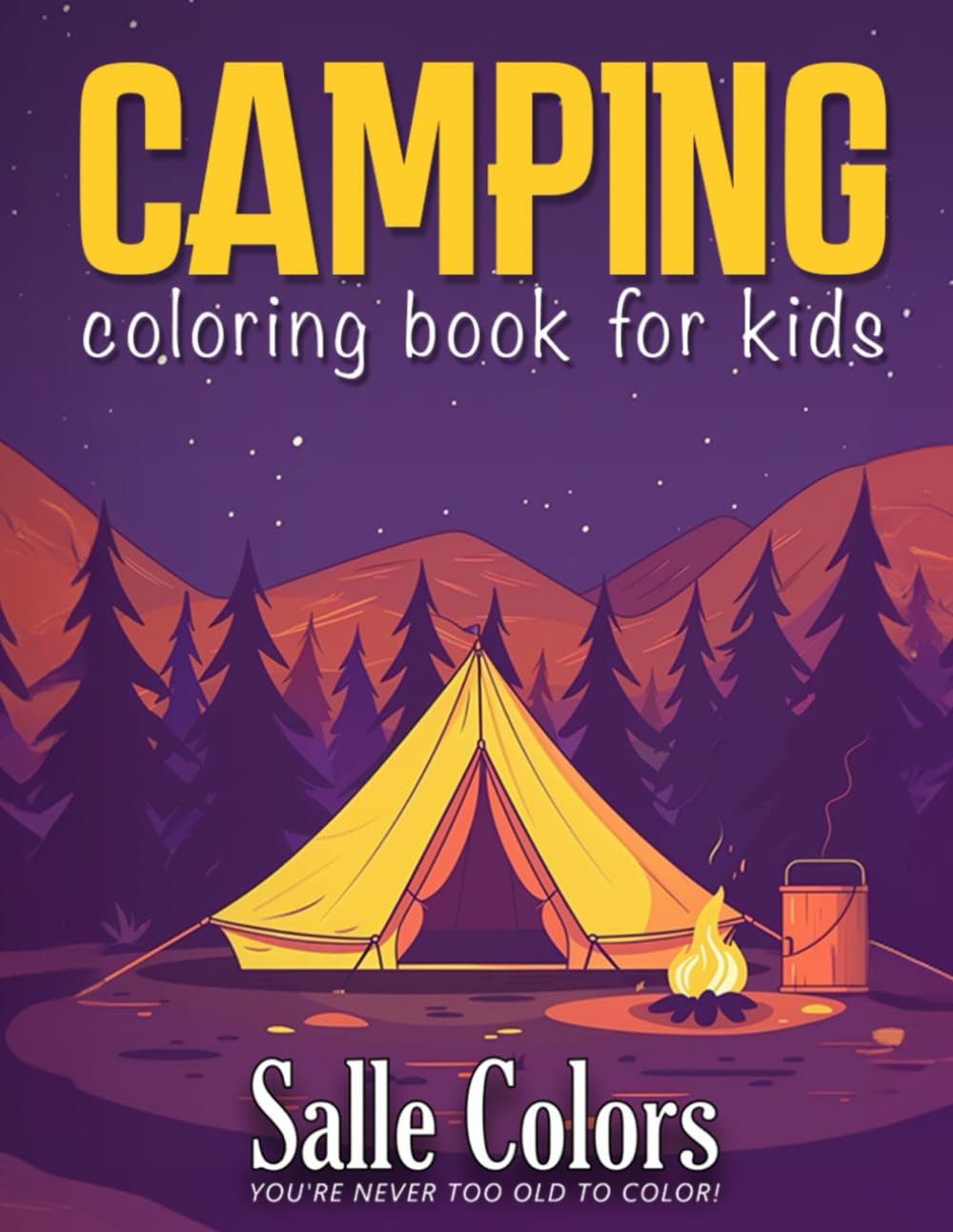 capítulo por capítulo baixar Camping Coloring Book for Kids: Creative Fun for Boys & Girls Ages 2-4 4-8 8-12