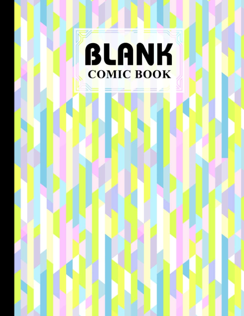 Blank Comic Book: Stripes Cover, Create Your Own Story, Journal, Notebook, Sketchbook for Kids and Adults, 120 Pages - Size 8.5" x 11" Notebook by Bruno Burger baixar o livro de graça