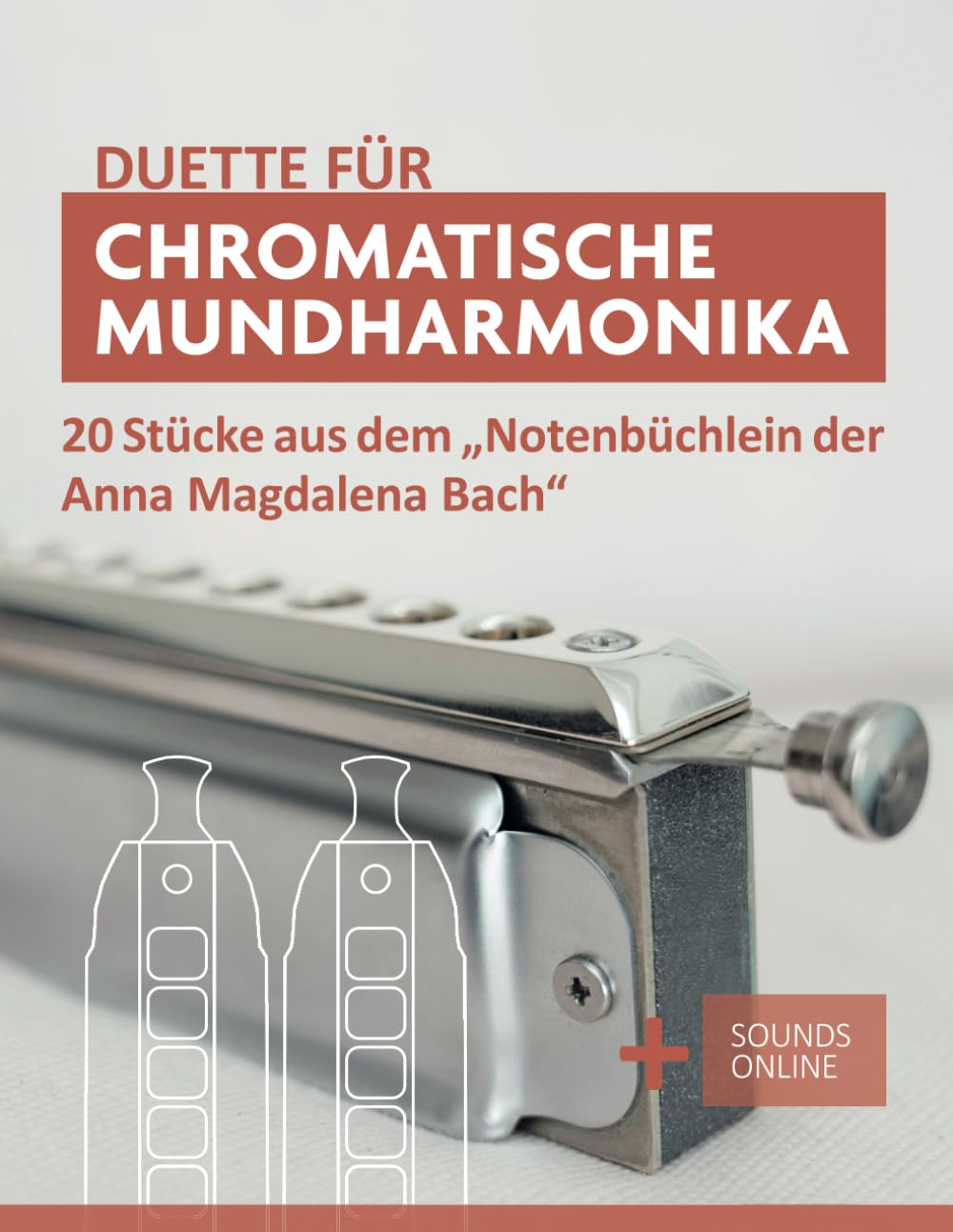 capítulo por capítulo baixar Duette für Chromatische Mundharmonika - 20 Stücke aus dem "Notenbüchlein der Anna Magdalena Bach": + Sounds Online