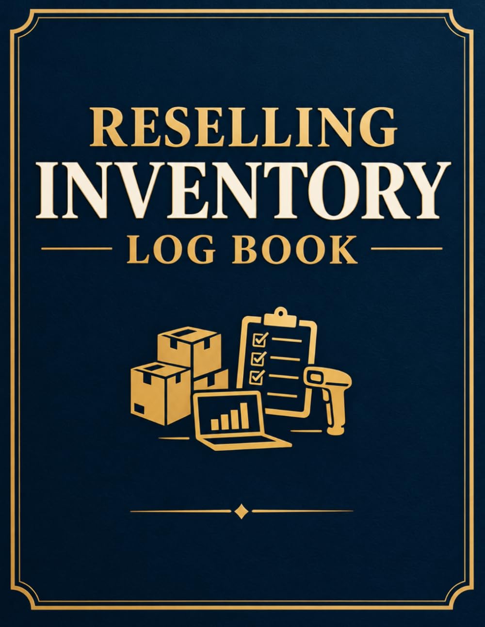 RESELLING INVENTORY LOG BOOK: A Complete Reseller Planner & Organizer to Track Inventory, Listings, Sales, Expenses, Fees, Shipping, Returns & Profit baixar o livro de graça